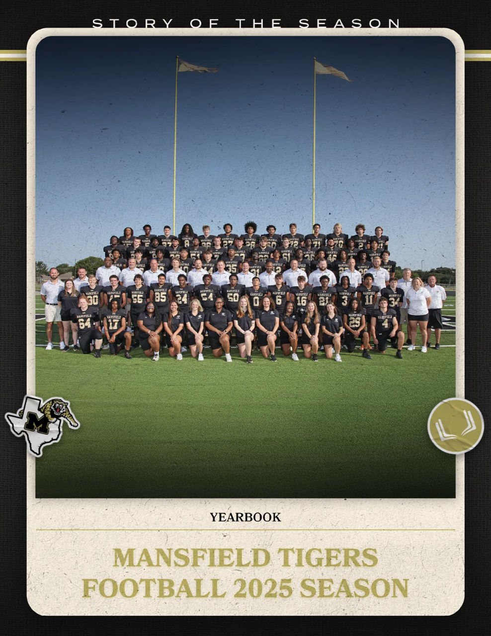 MANSFIELD HS FOOTBALL 2025 YEARBOOK