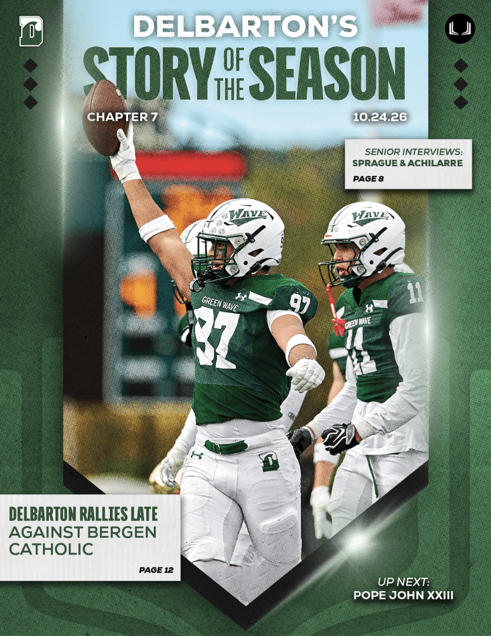 Delbarton Football 2026 Ch. 7