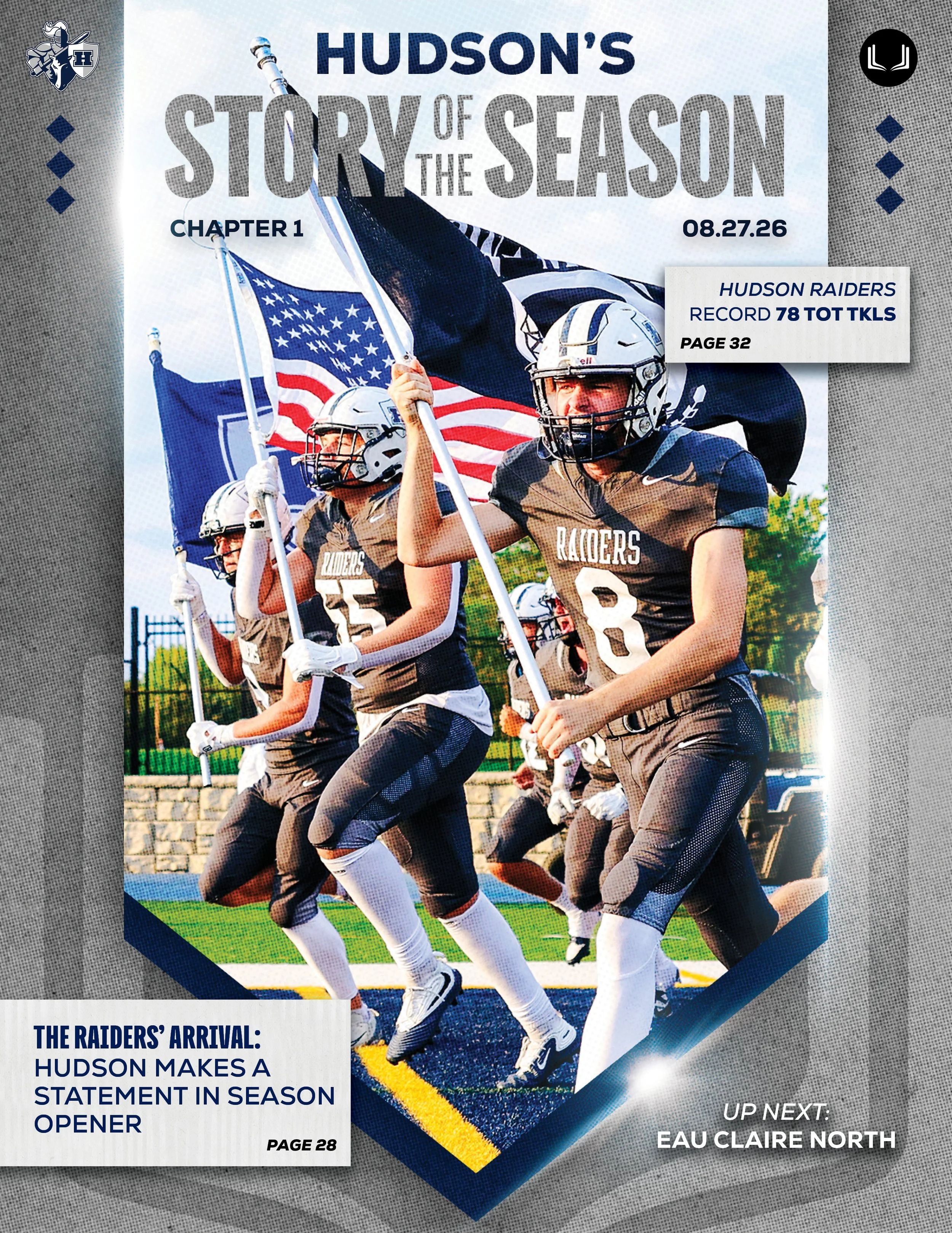 Hudson HS Football 2026 - Ch. 1