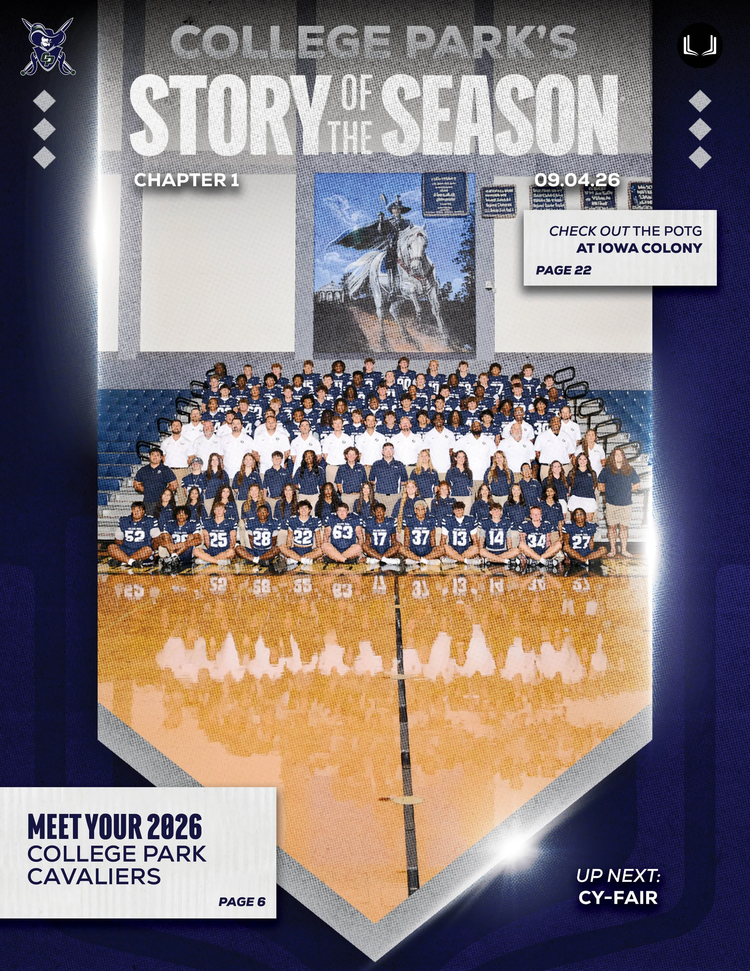 College Park Football 2026 - Ch. 1