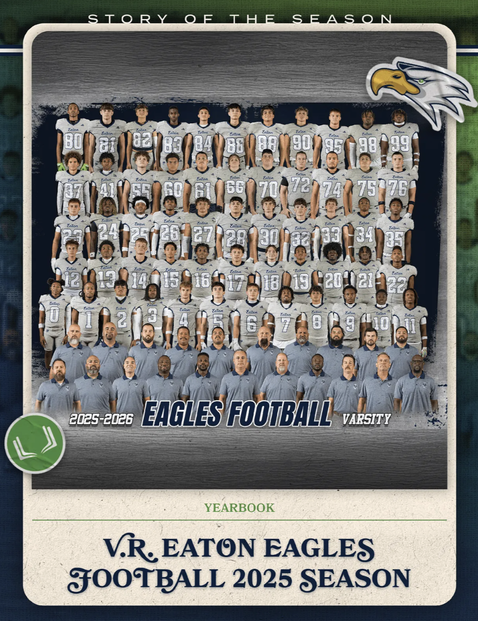 EATON HS FOOTBALL 2025 YEARBOOK