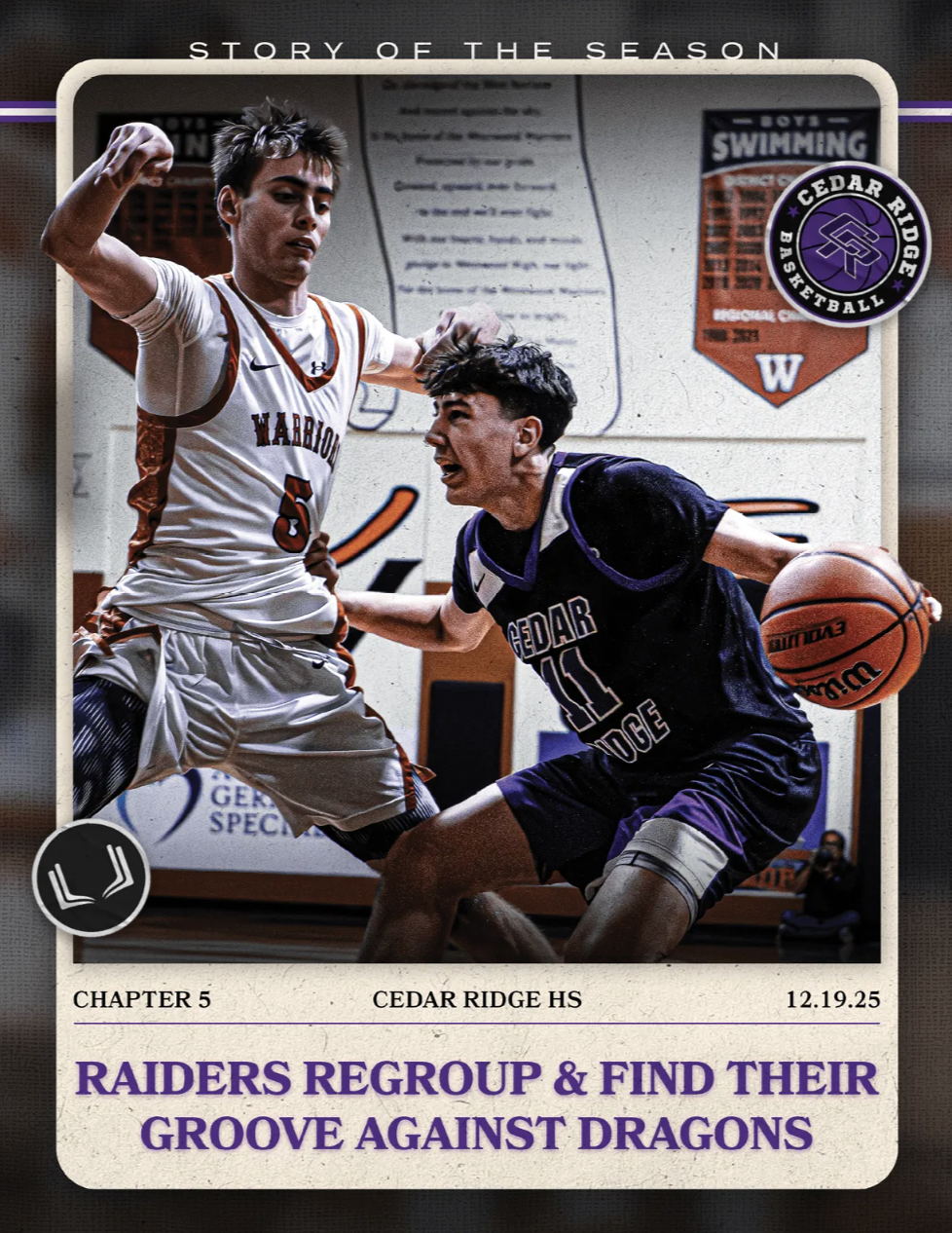 CEDAR RIDGE HS BASKETBALL CHAPTER 5