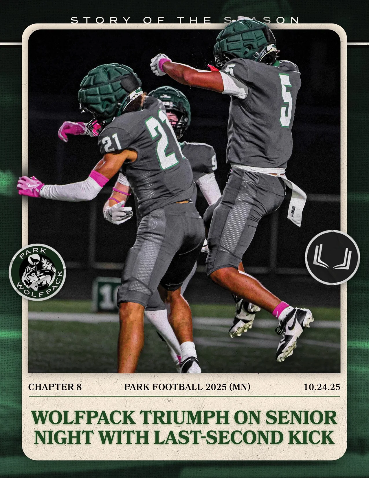 PARK HS FOOTBALL CHAPTER 8