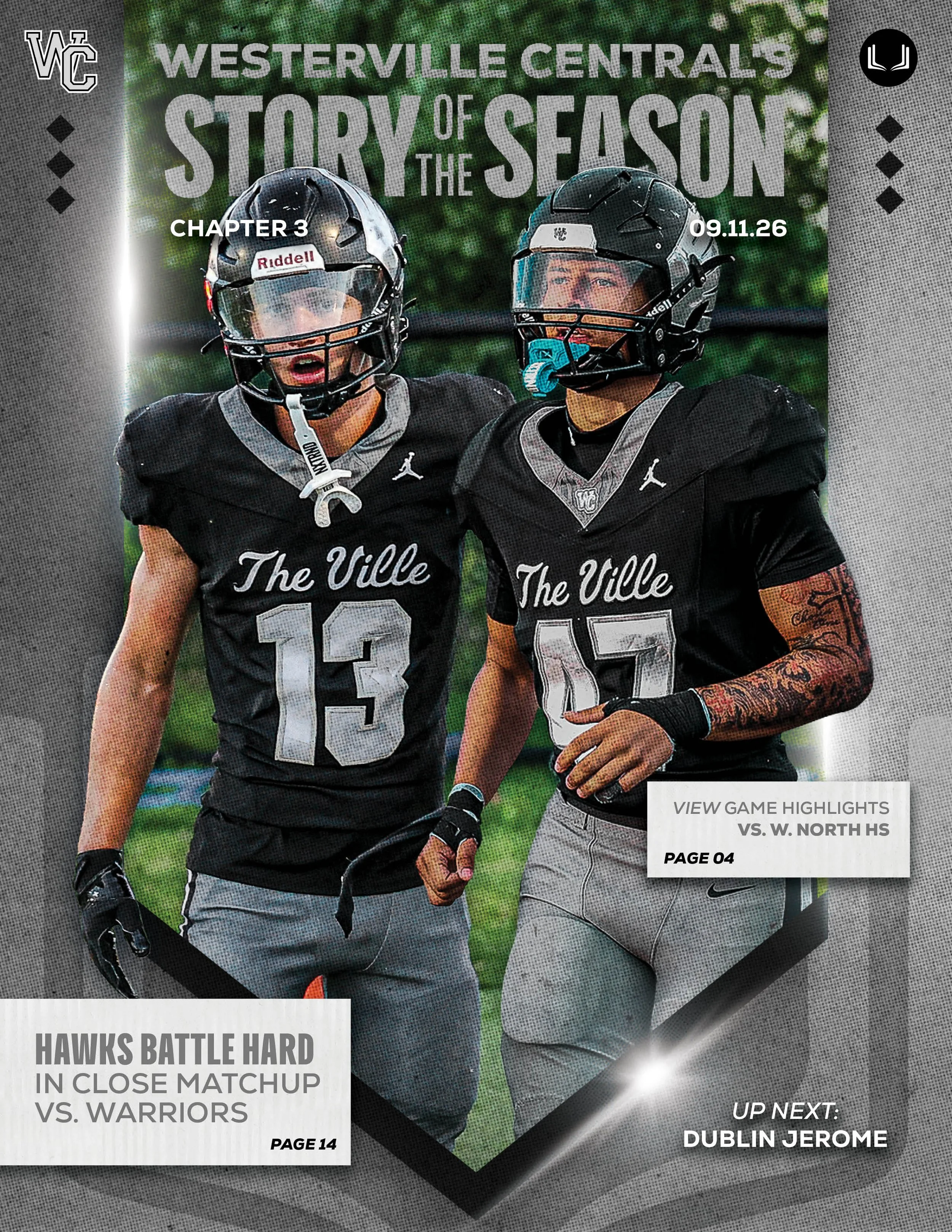 Westerville Central HS Football 2026 Ch. 3