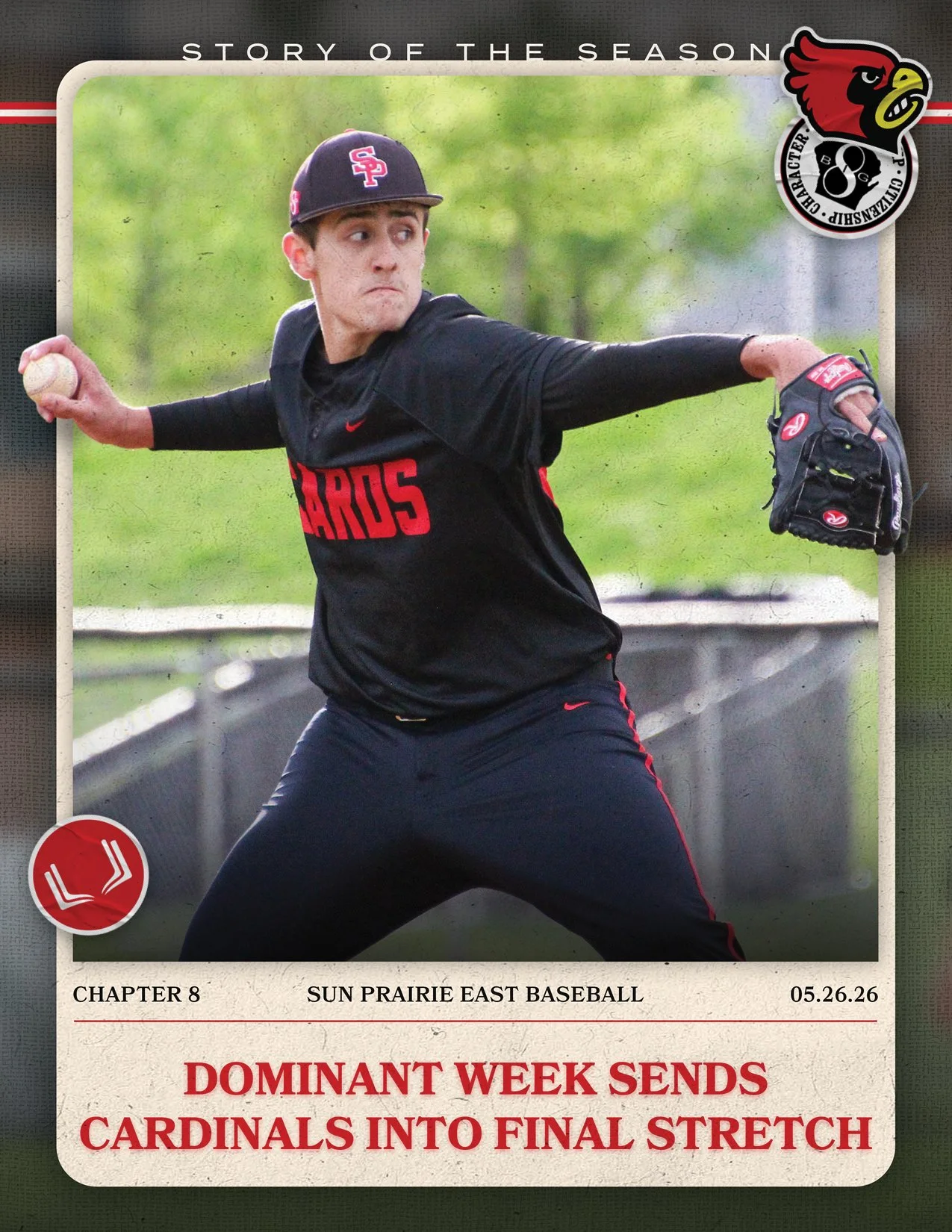 SUN PRAIRIE EAST HS BASEBALL CHAPTER 8