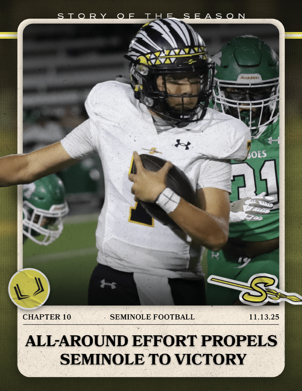 SEMINOLE HS FOOTBALL CHAPTER 10