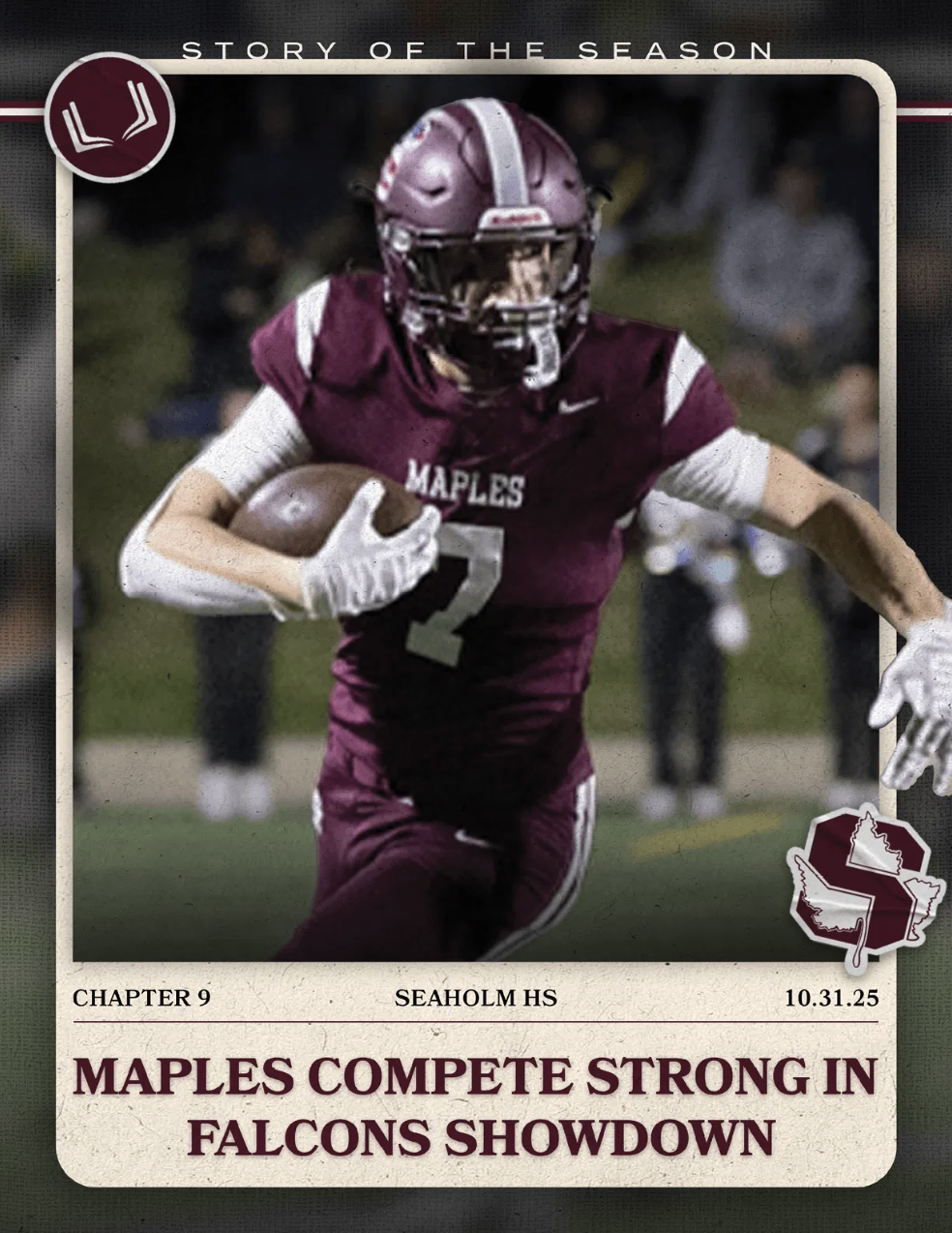 SEAHOLM HS FOOTBALL CHAPTER 9