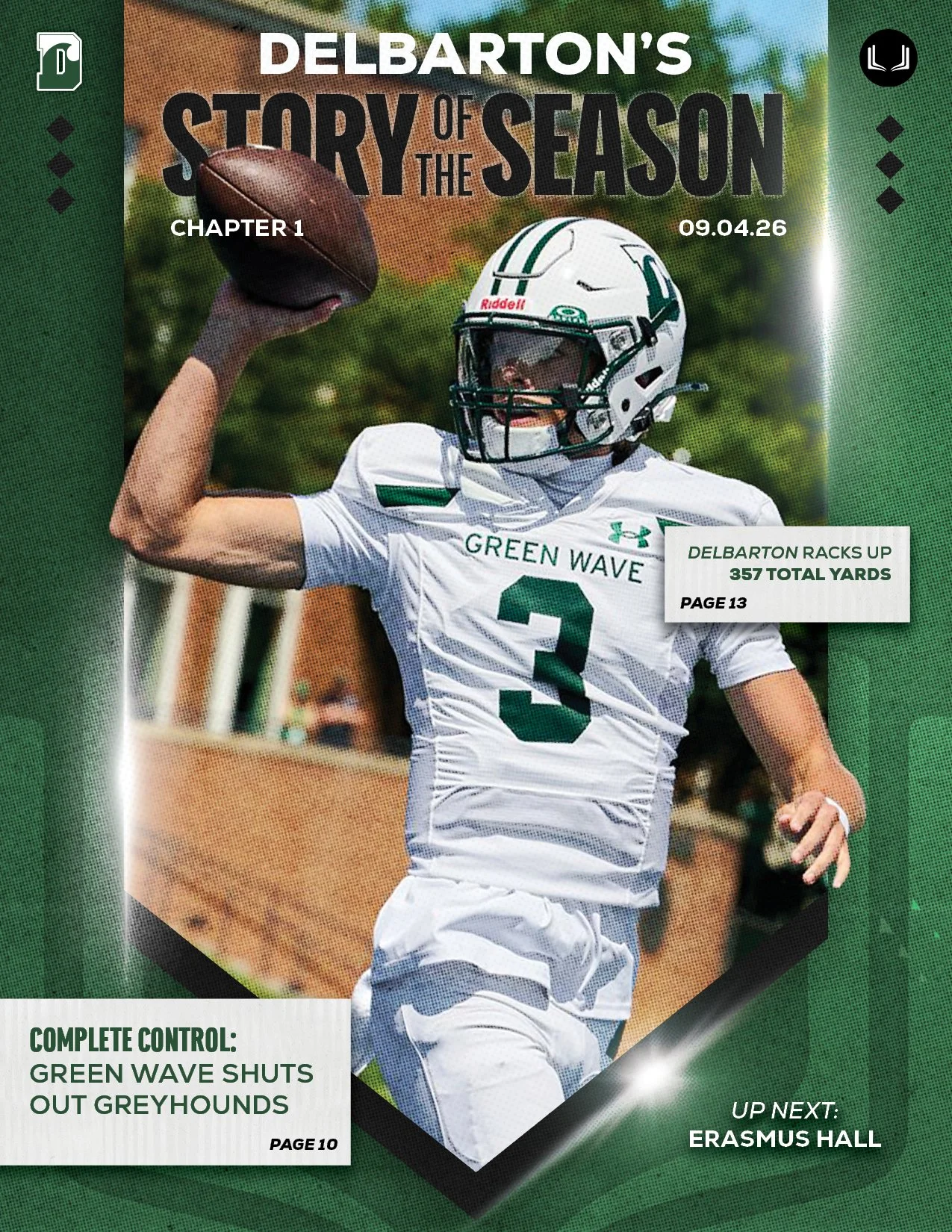 Delbarton Football 2026 Ch. 1