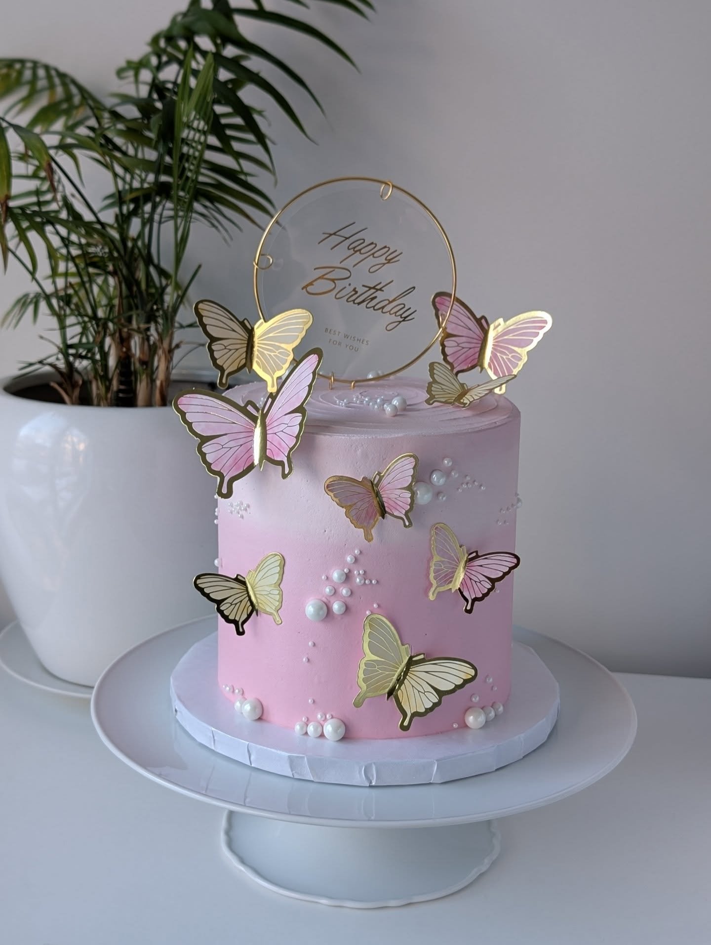 Magical butterfly cake. Strawberry vanilla on the inside so it tastes just as good as it looks. 💘🦋 Swipe for a closer look.
.
.
#butterflycake #buttercreamcakes #beautifulcake #cakeidea #cakeinspiration