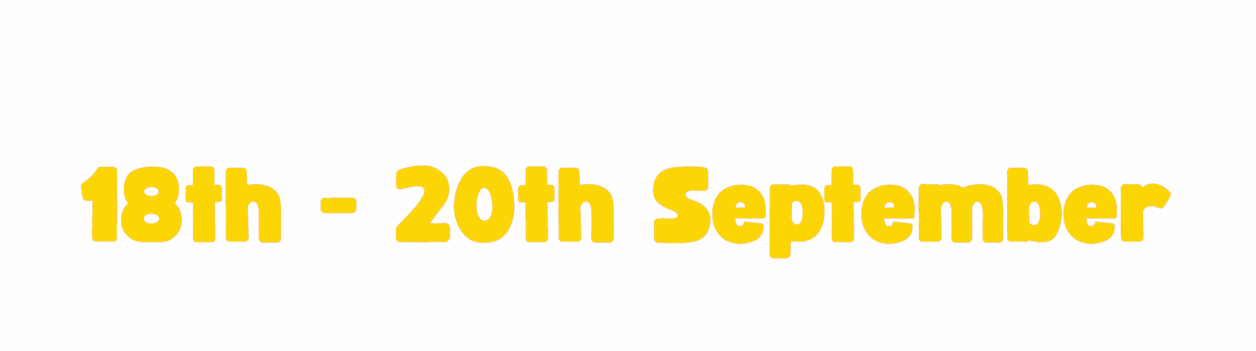 18th-20th September