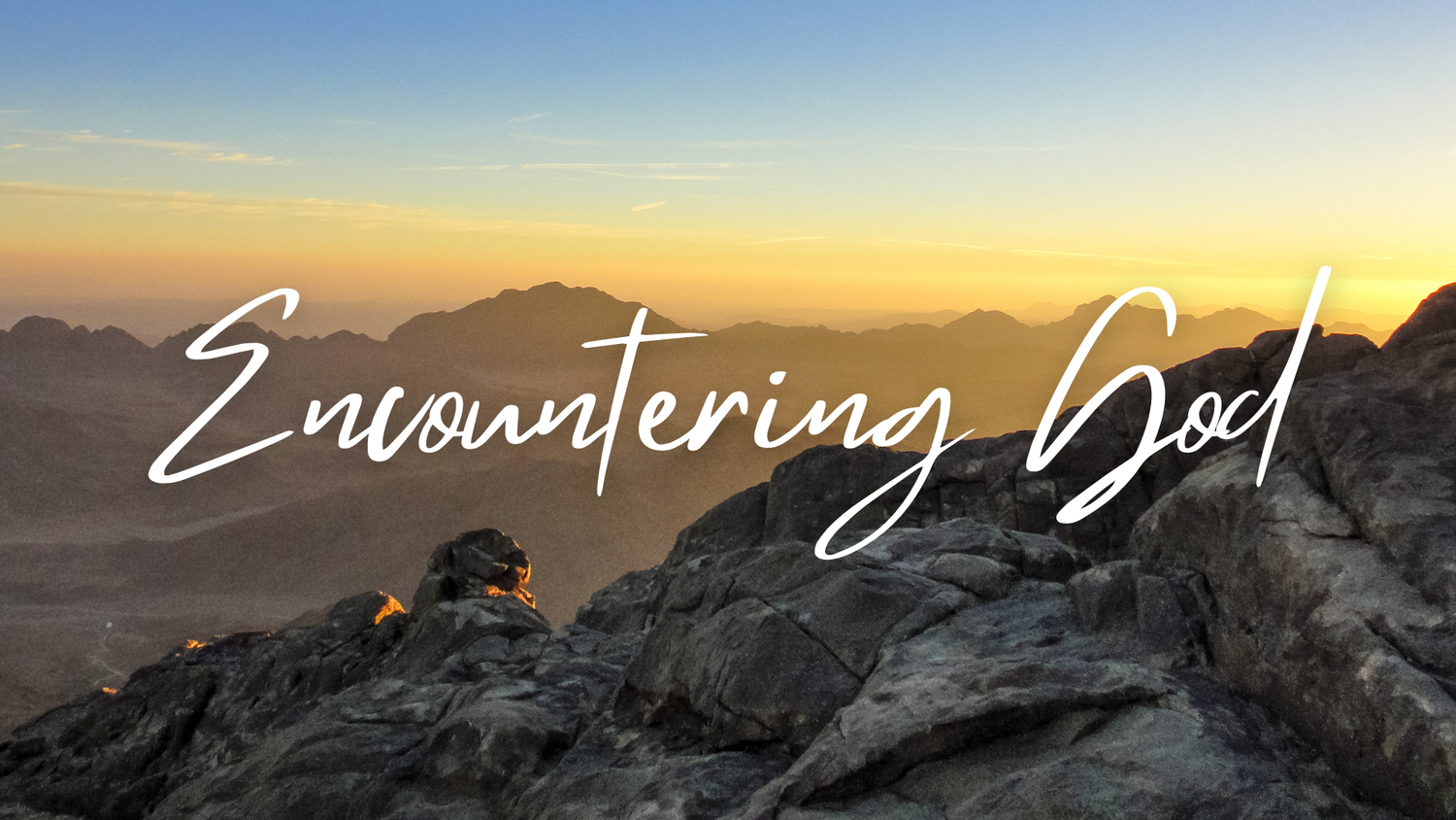 The Sovereignty of God