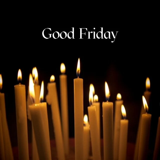 Crowds, Sky, Cross, Curtain: What We See on Good Friday