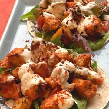 Spicy Chicken Wraps