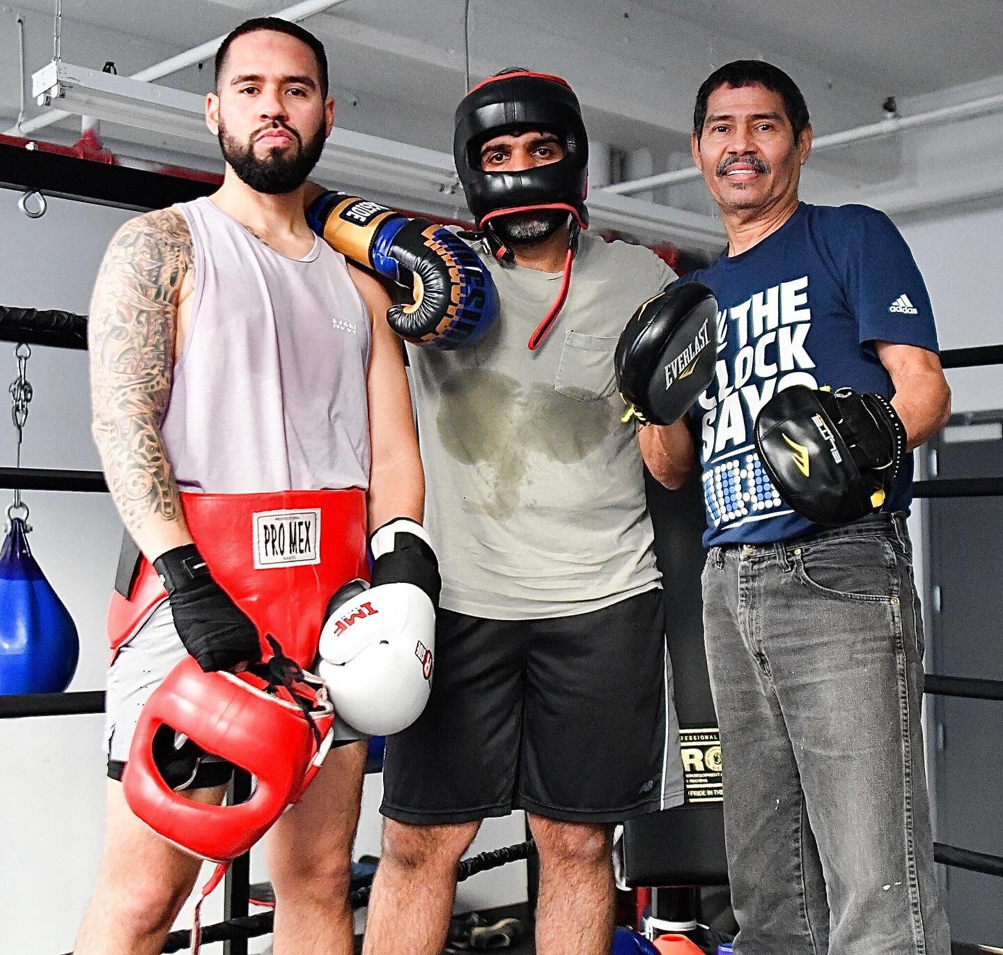 From fighting vampires to fighting Coach @thebitcoinboxer 
. Bassam has been focused and on a mission. 

📸 @ds_sportsmedia