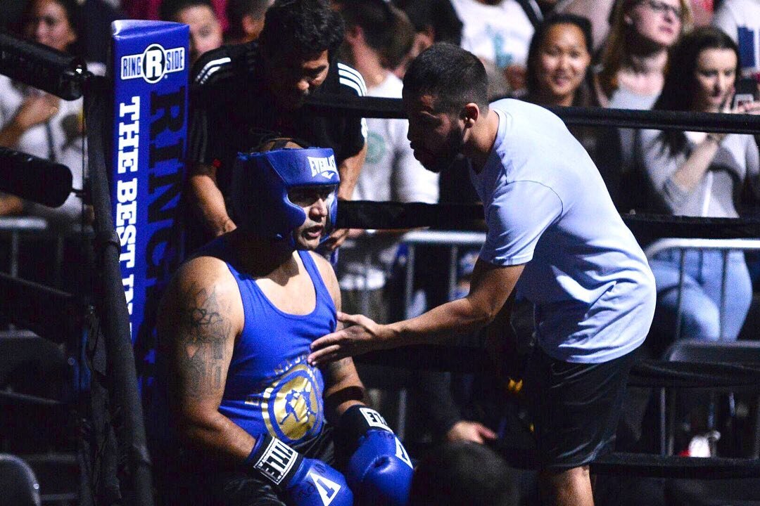 NYPD Smoker fights. @marky_mark_85  showed up &amp; earned it.

&ldquo;Until you lace up the gloves and get in that ring, you will never know what it really takes. 

In light of the tragic news of the young fallen NYPD Officers Wilbert Mora and Jason