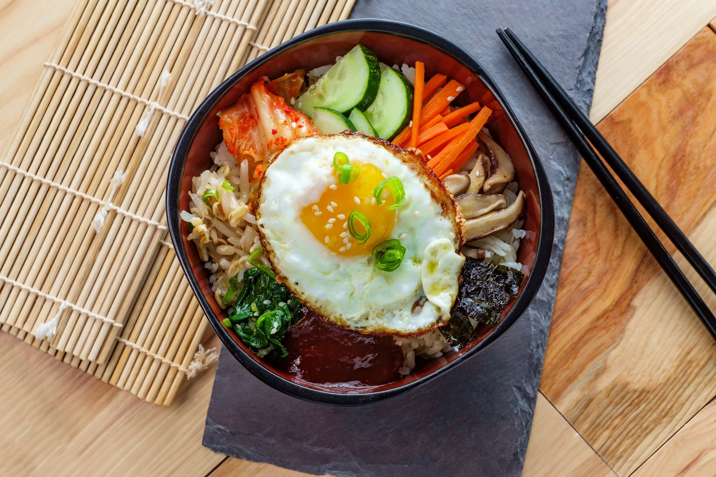 1/10 Saturday 4:30p-7:30p Bi Bim Bop-Healthy & Gluten Free