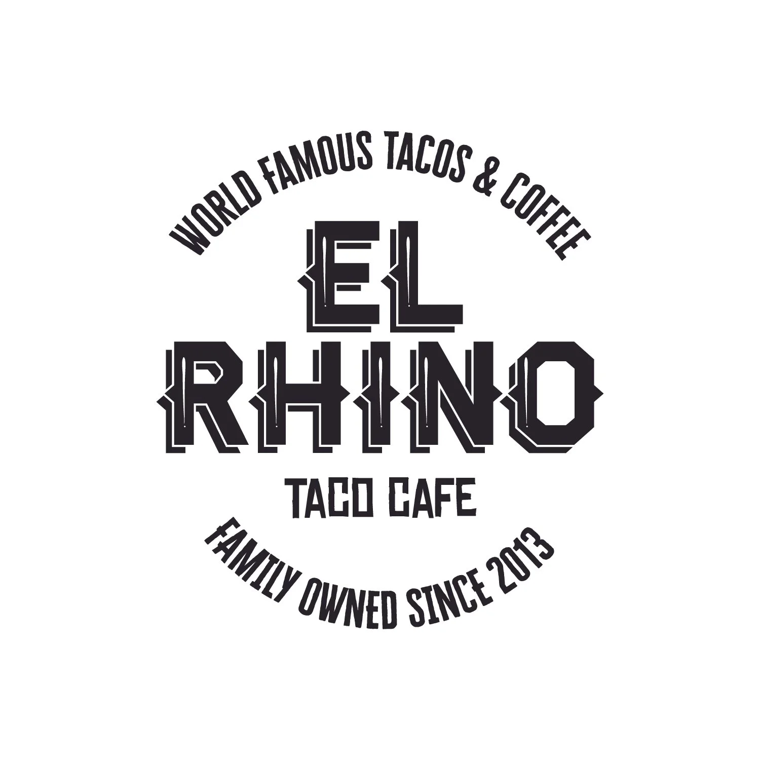 Window Decal for El Rhino