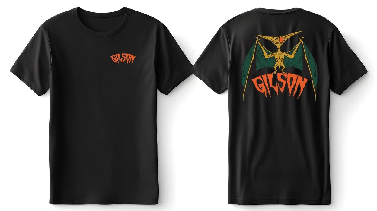 Shirts for Gilson's 2026 Fall Drop