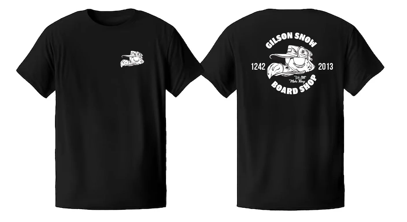 Shirts for Gilson's 2026 Fall Drop