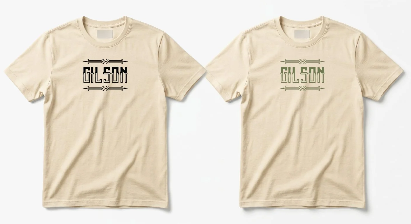 Shirts for Gilson's 2026 Fall Drop