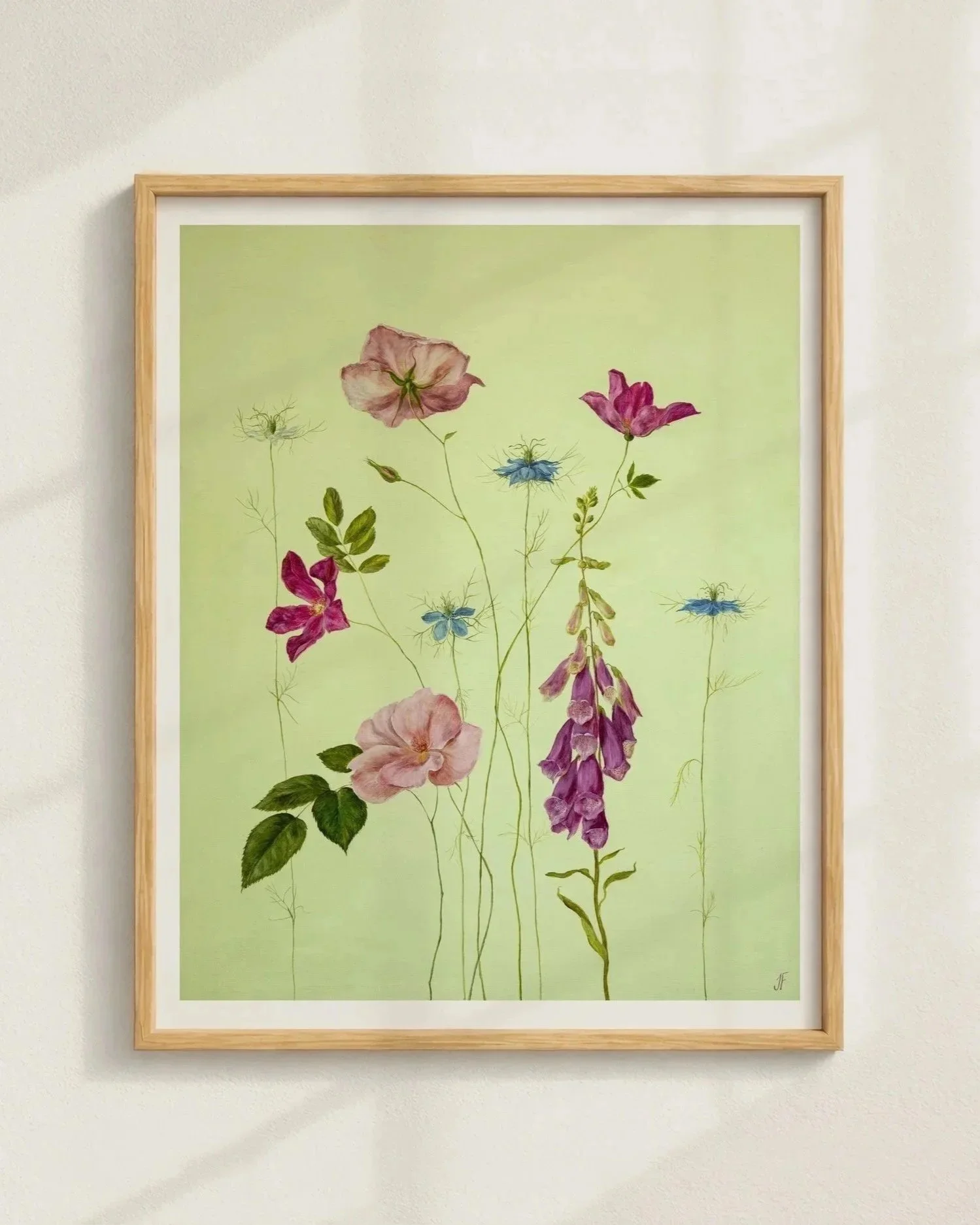 Wild garden print