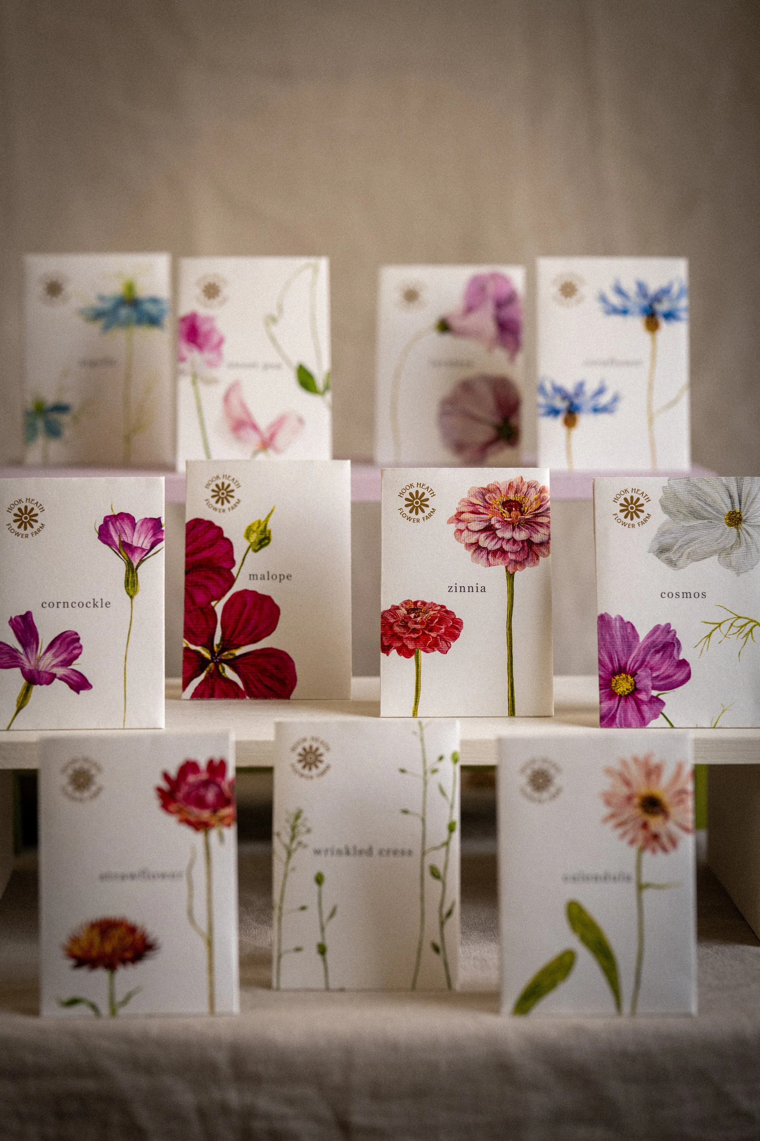 Cut flower seed collection