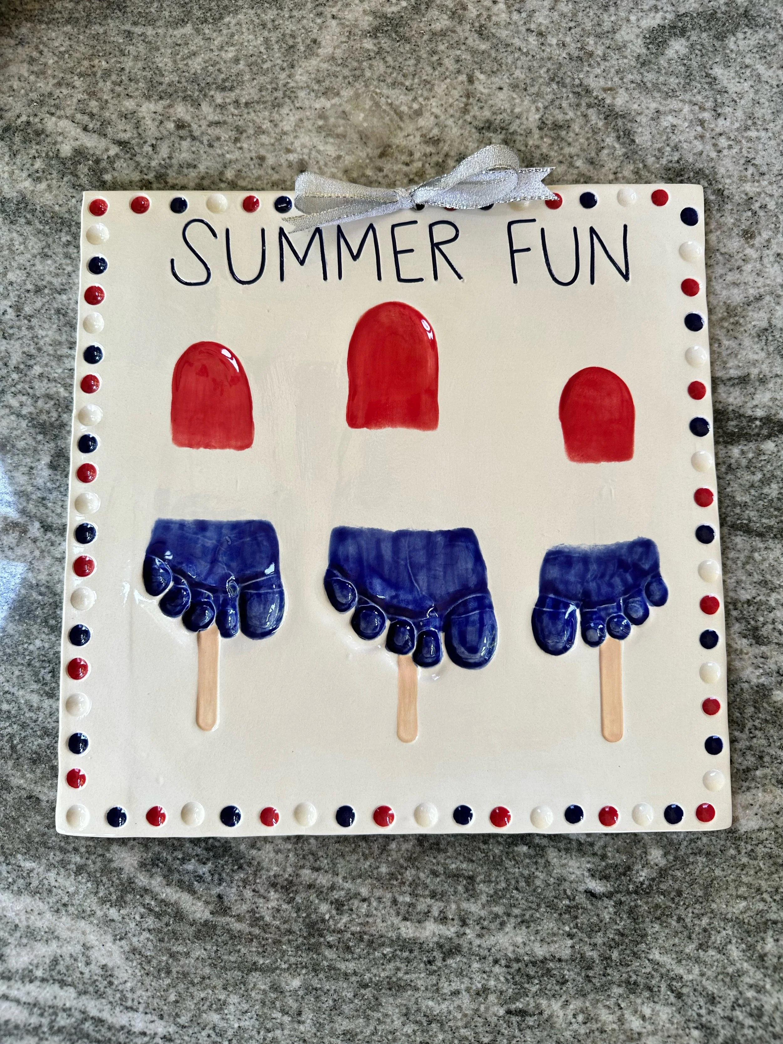 Popsicle Plate