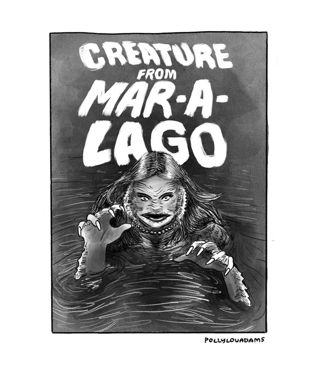 Today&rsquo;s daily for @newyorkermag 
💅👁️👄👁️💅

Sorry for the jumpscare and thank you @emmaewallen and @craezy 💕