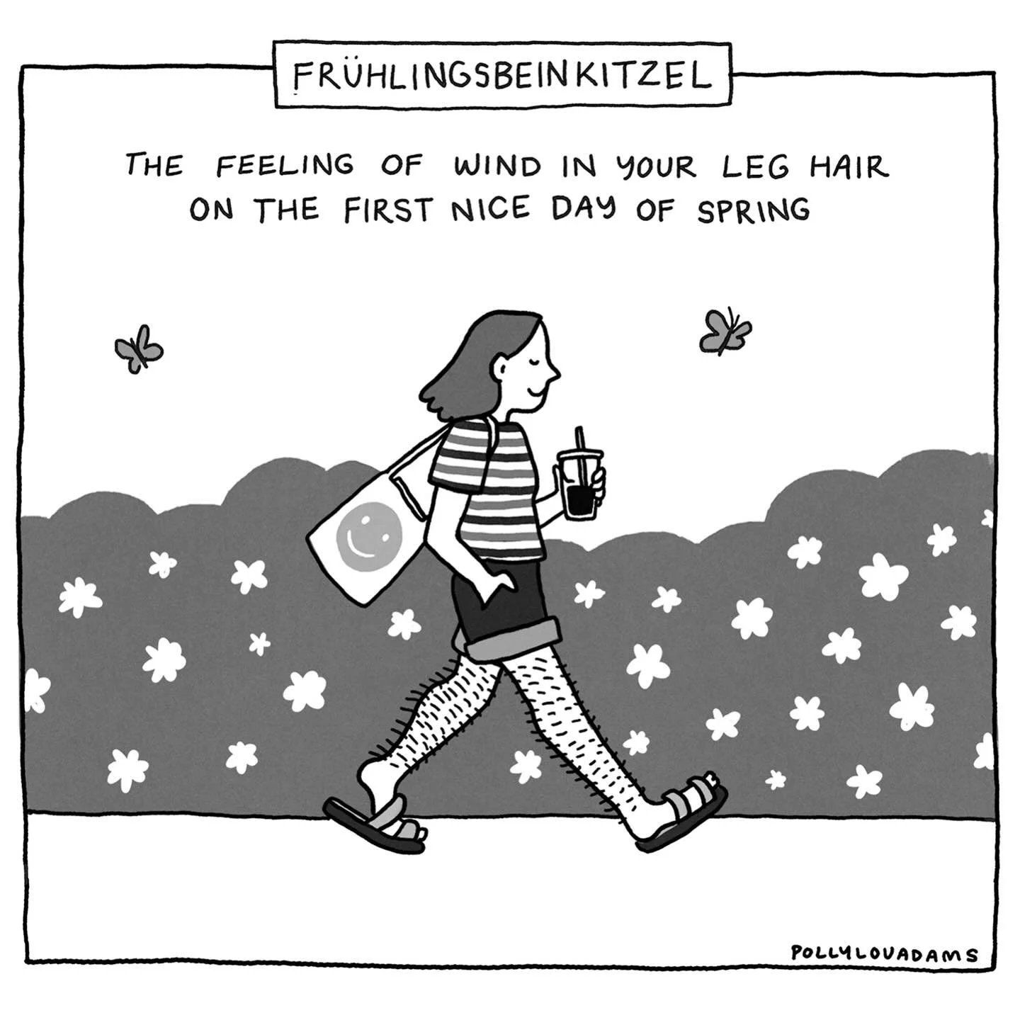 Today&rsquo;s daily cartoon for @newyorkermag 🌬️🌾

Thanks @emmaewallen and @craezy for letting lady leg hair have its time in the sun today!