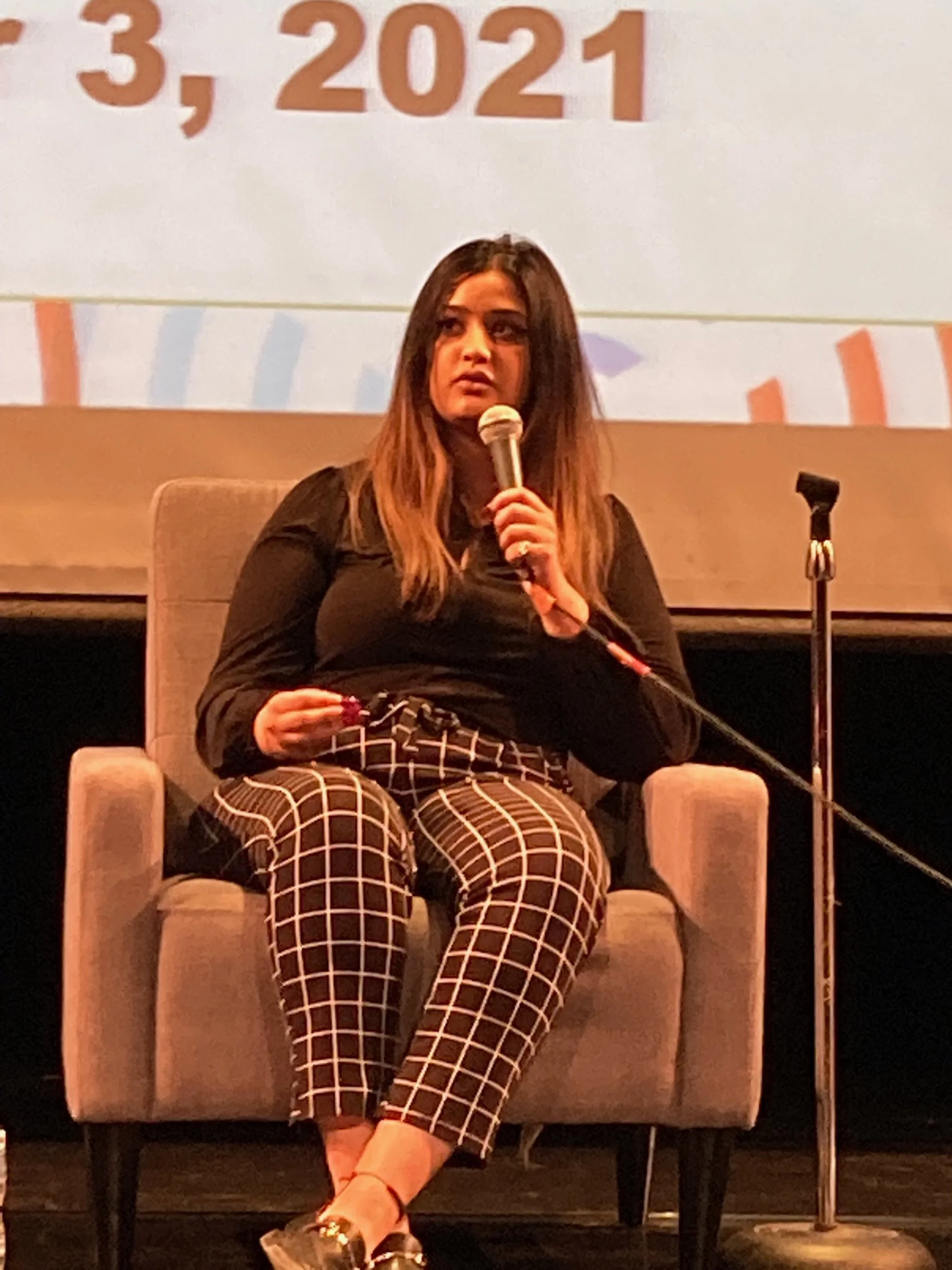 LIU student Shivani Vaidya