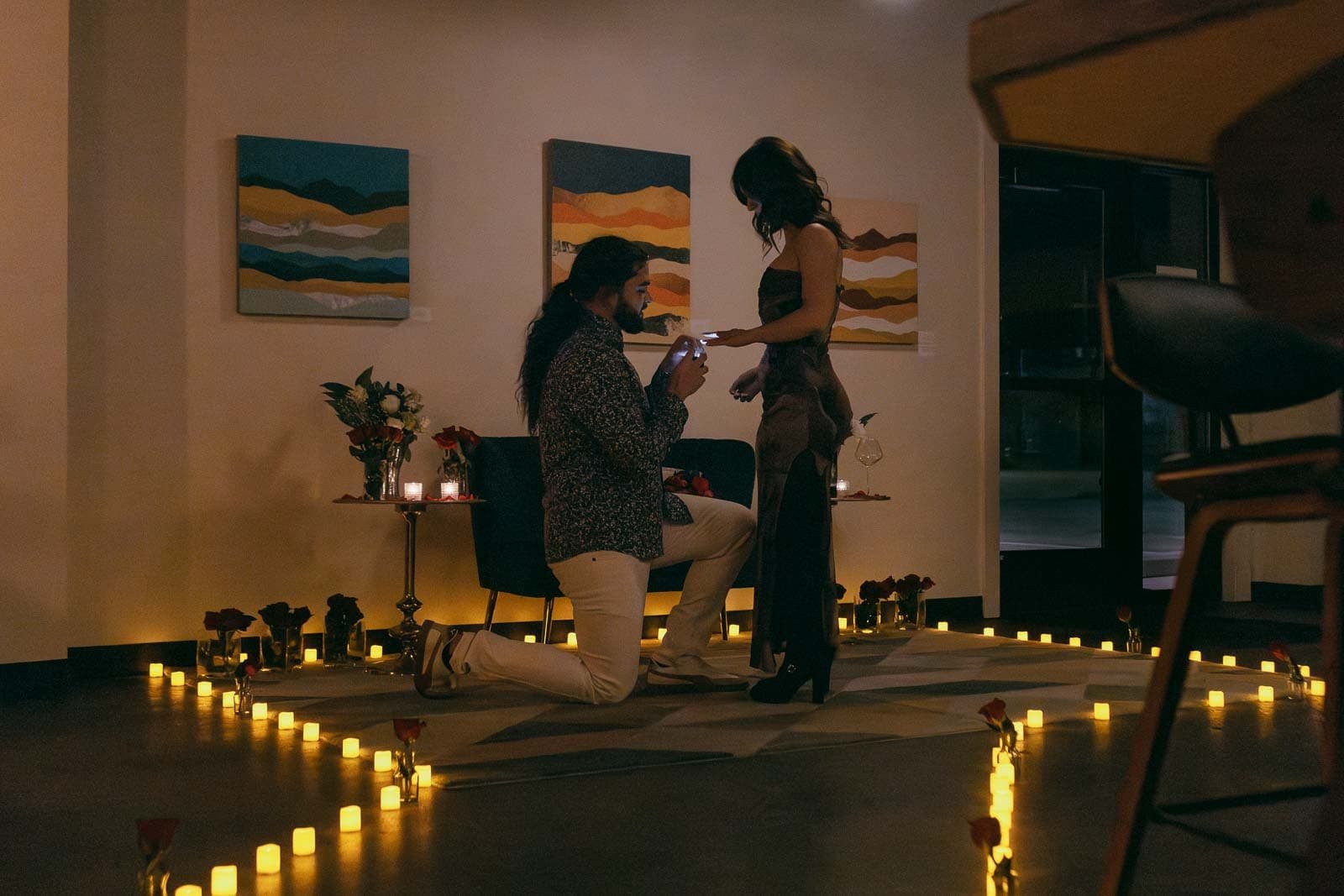 Shayan + Anna // Jazz Night Surprise Proposal