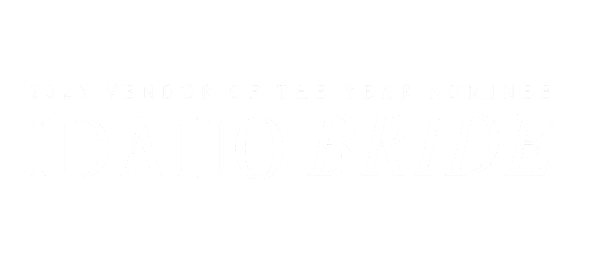Idaho bride vendor of the year 2025 in Boise, ID