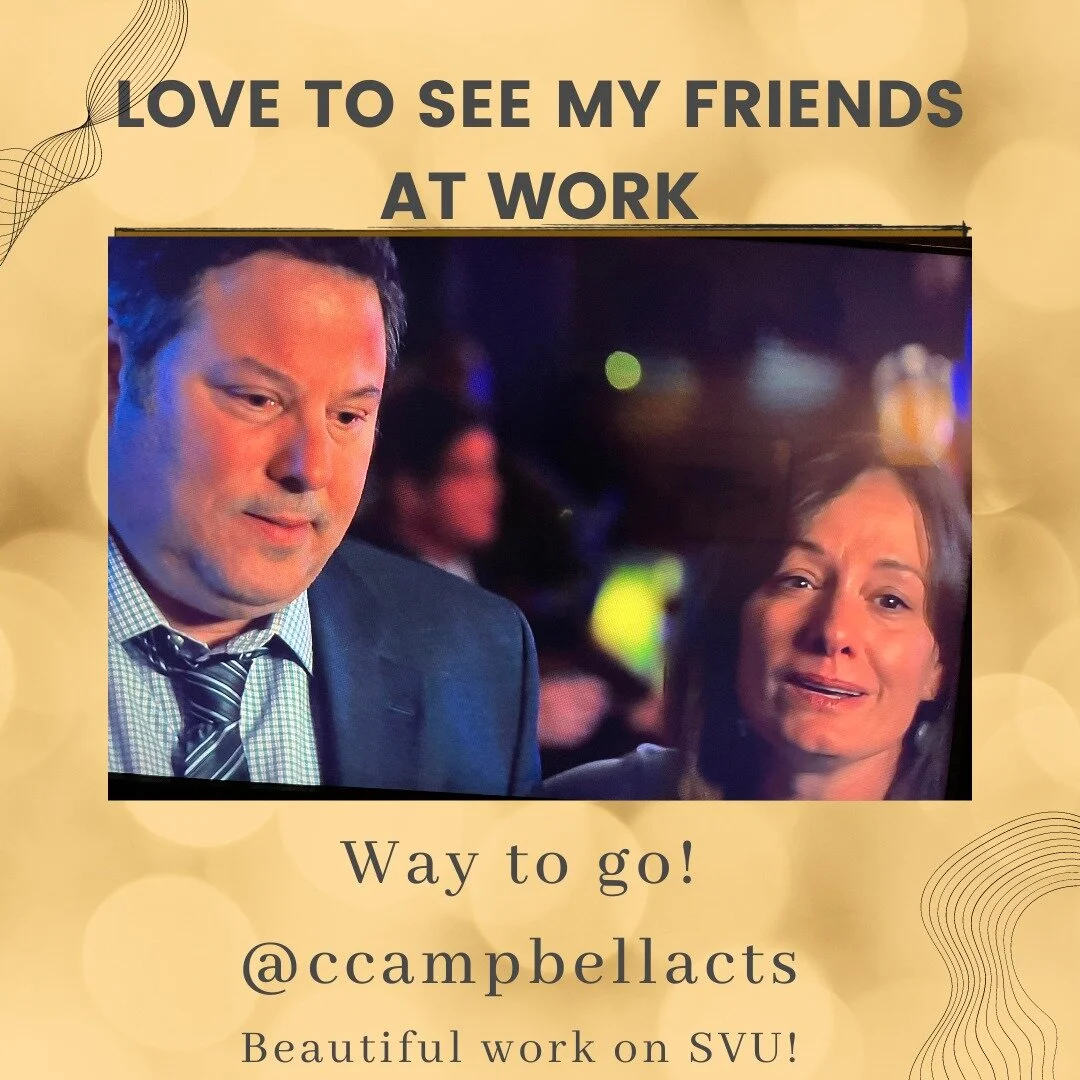 Beautiful work on Law&amp;Order:SVU @ccampbellacts  You Rock! 
#actresslife #supportingwomen