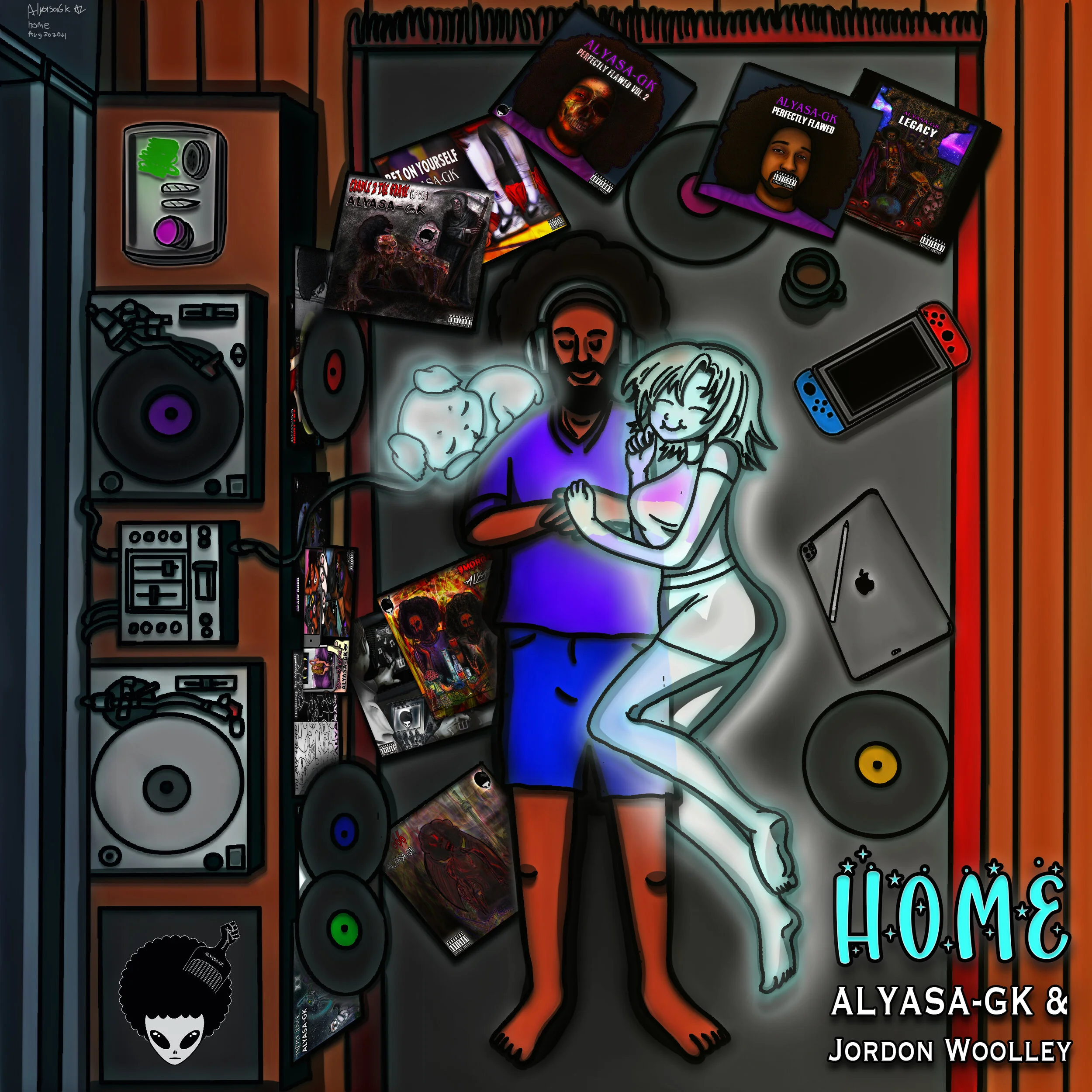Home Ft Jordon Woolley Cover Art