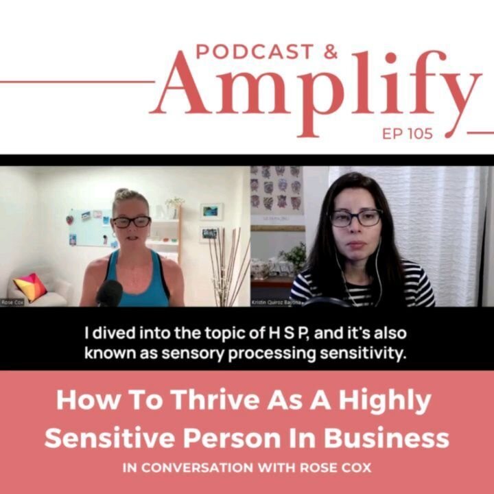 In this episode, we sit down with Rose Cox, founder of The HSP Business School and host of The Sensitive CEO Show.

Rose shares her personal journey of discovering her Highly Sensitive Person (HSP) traits and how she now leads with them in her busine