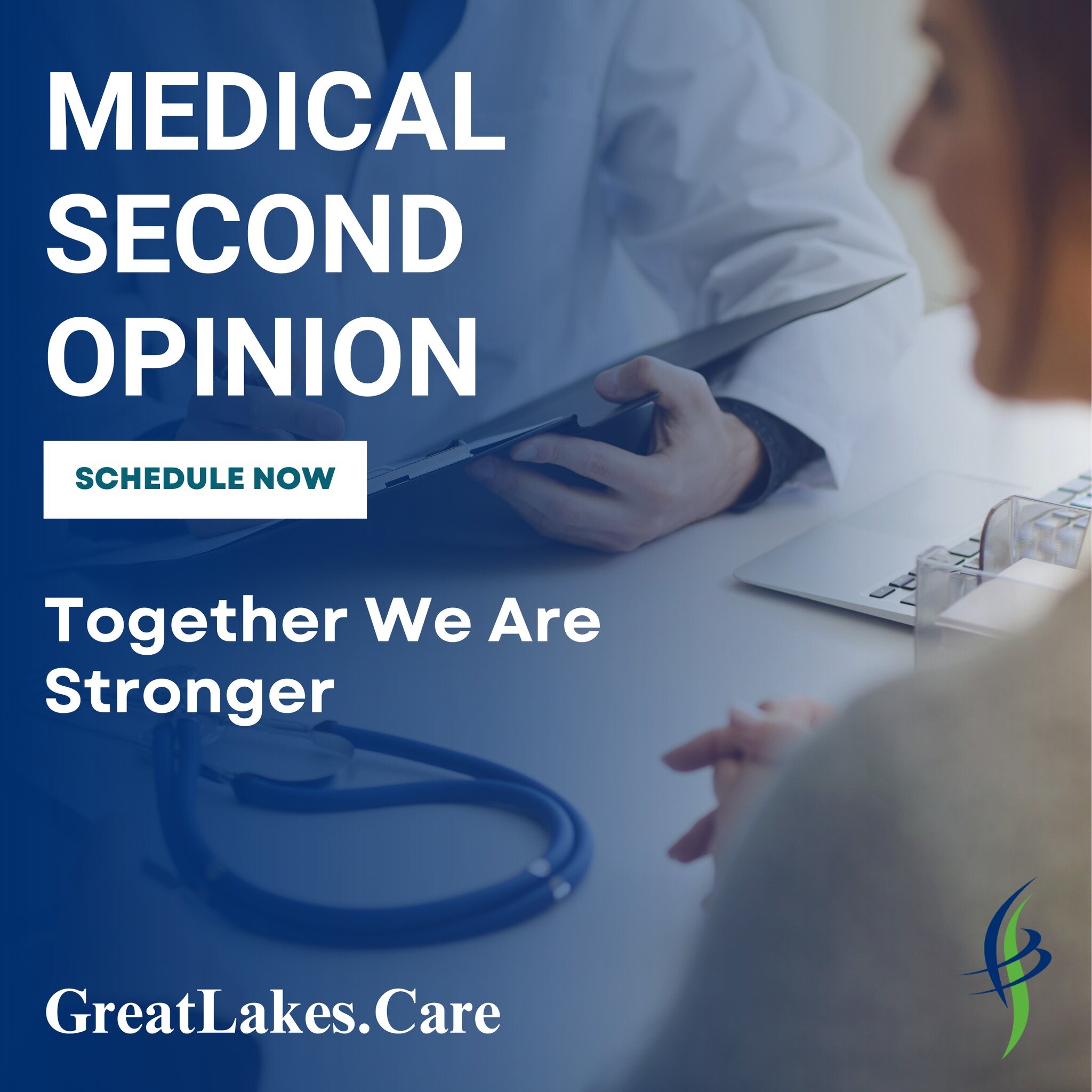 Don't Settle For No.. Don't Settle For Complacency. 

At Great Lakes Care we offer Medical Second Opinions for unclear and complex diagnosis. You can rest assured knowing our team will walk you through every step. 

1. Initial Interview
2. Blind Phys