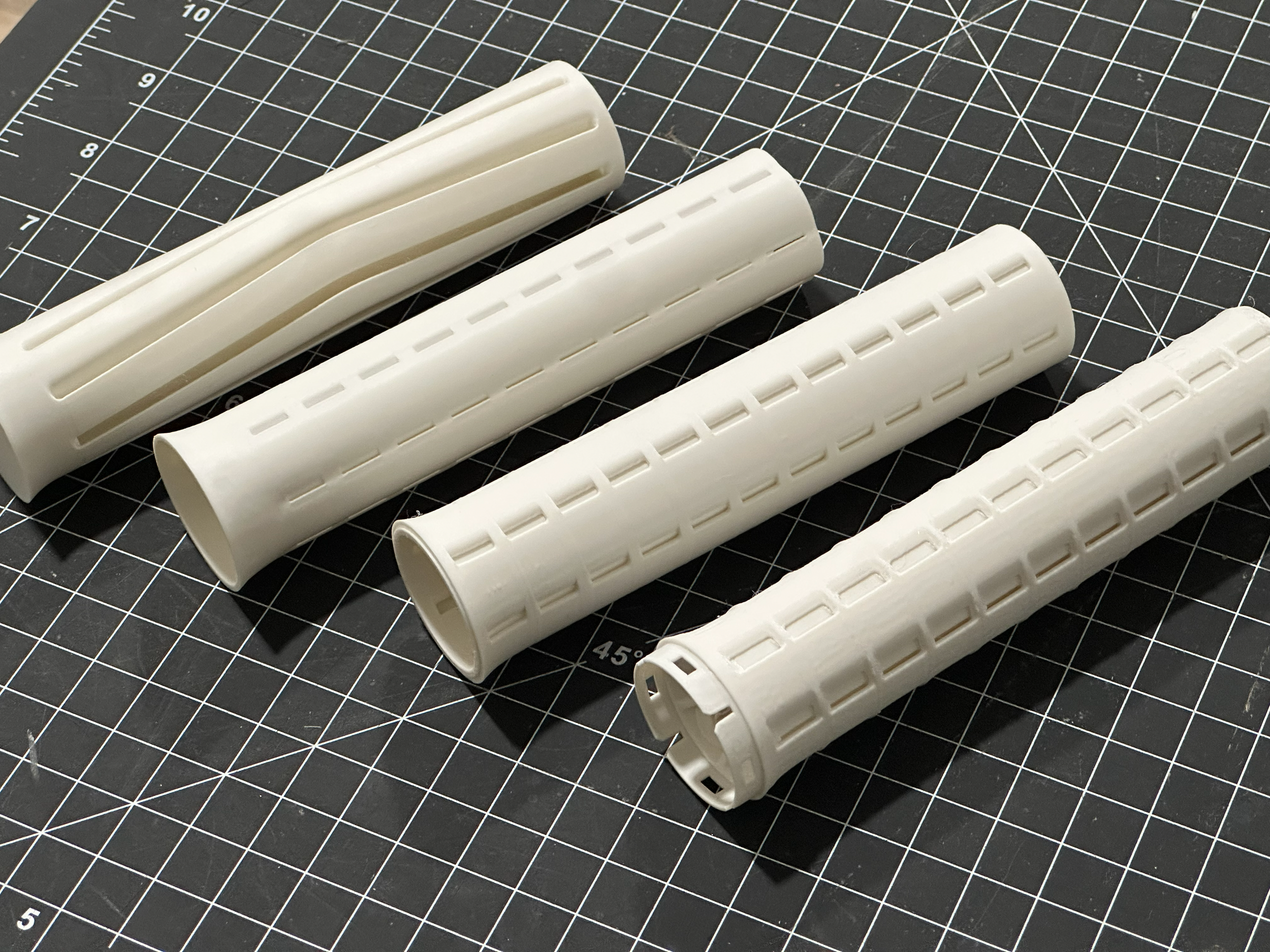 Coanda Hair Curler Prototypes