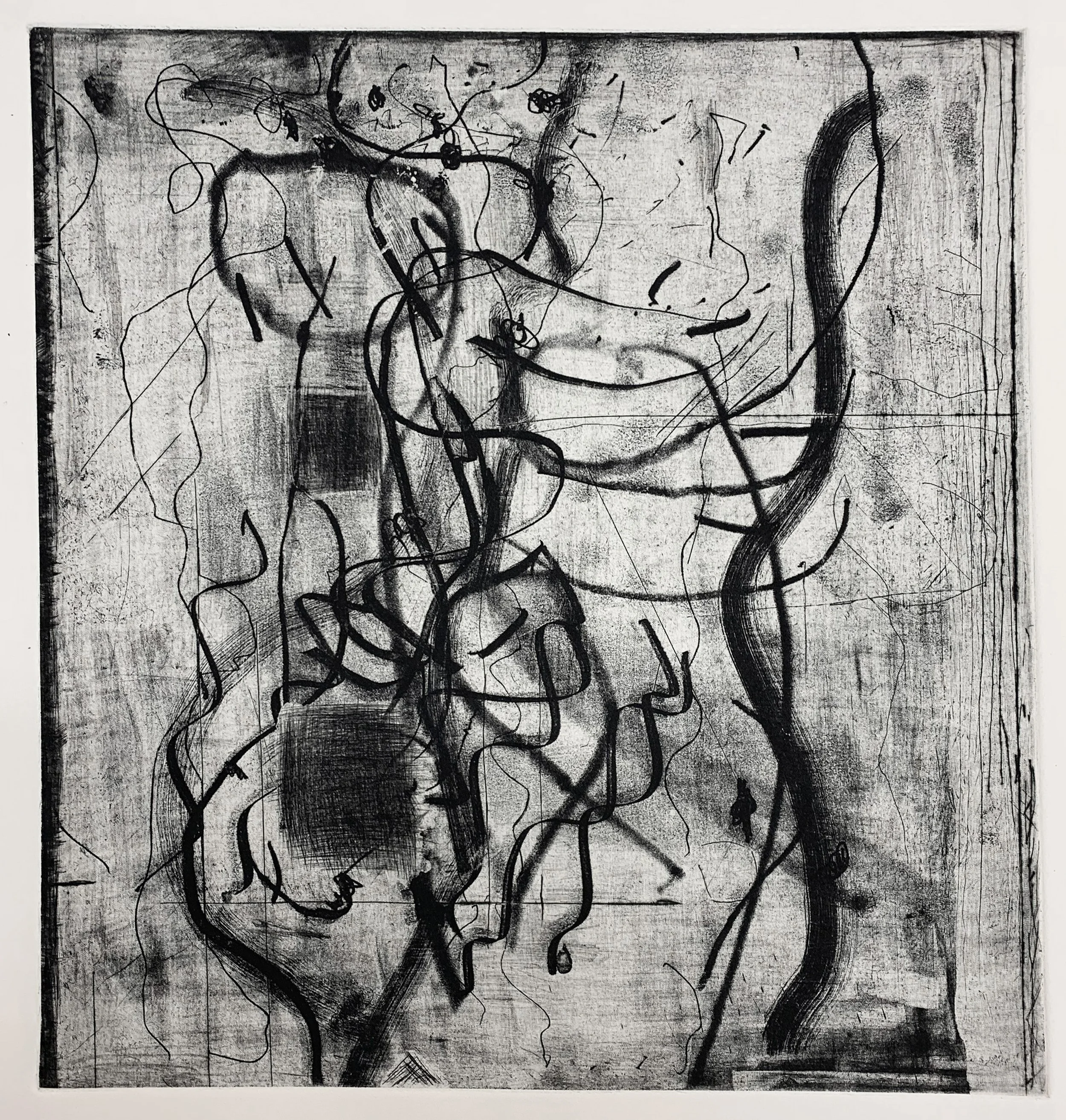  Noveau, Etching, 14x14 