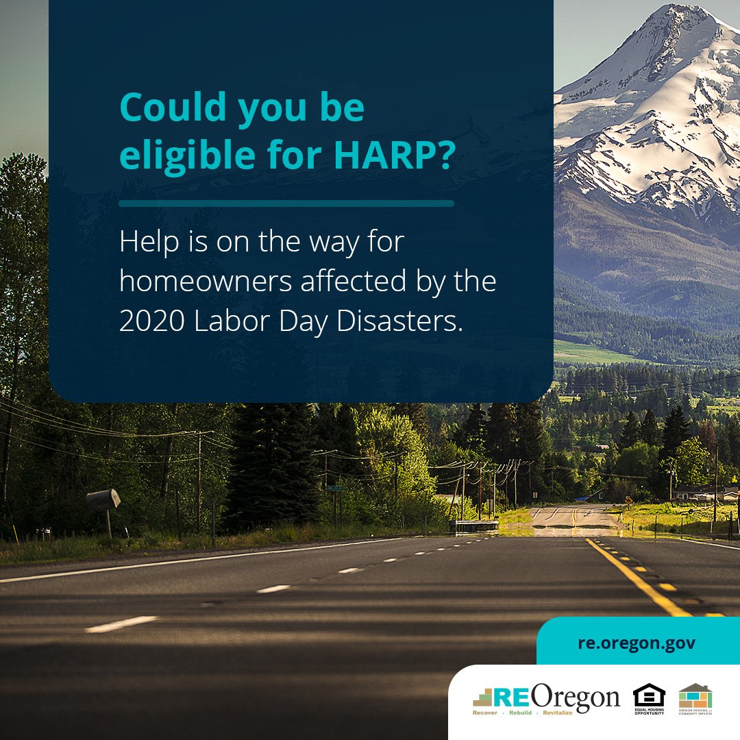 Our Intake Specialists at McKenzie Valley Long Term Recovery Group are available to guide you through the HARP application process, beginning with the Eligibility Questionnaire. Contact Mary Ellen or Shelly to get started today!

- Mary Ellen Wheeler