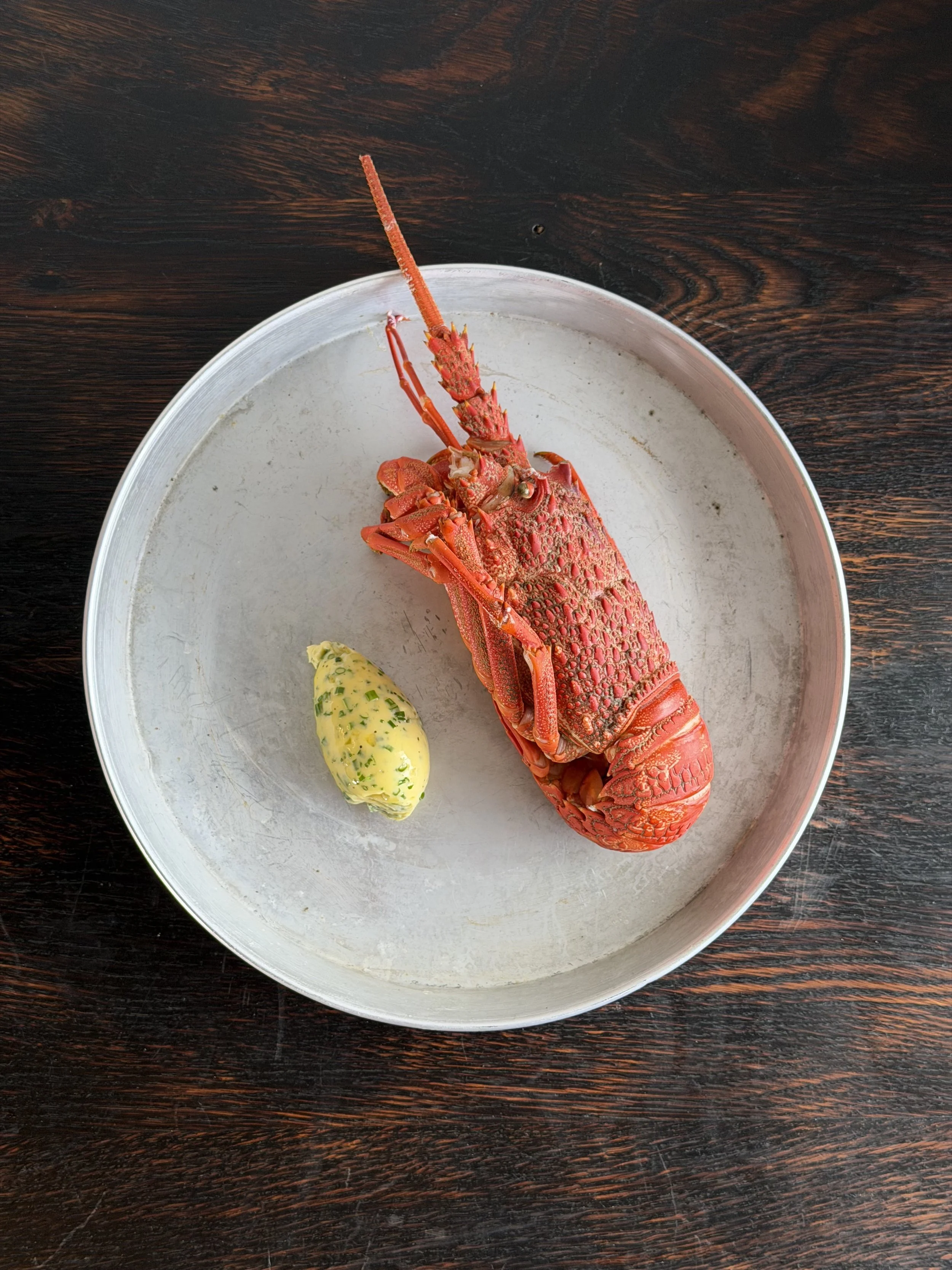Poached Whole Crayfish