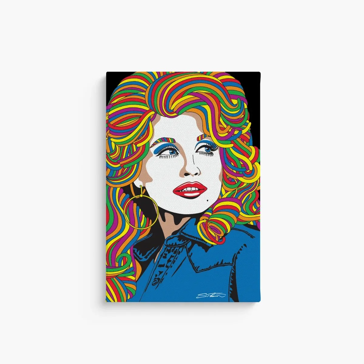 Dolly Print on Canvas