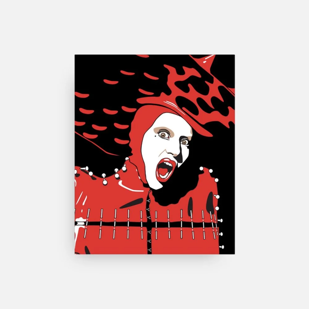 Lady Gaga Abracadabra Print