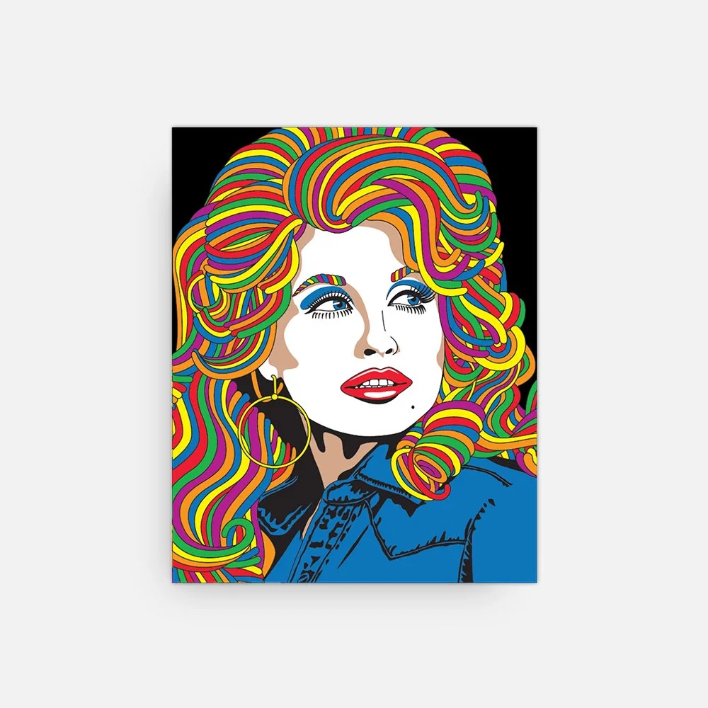 Dolly Print on Foam Board