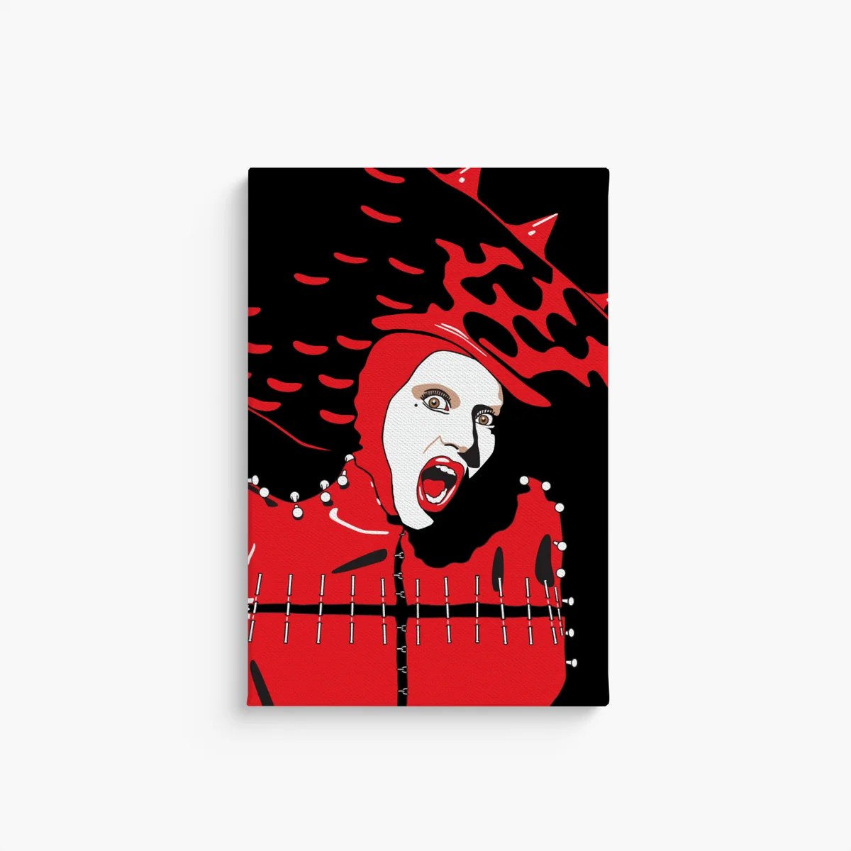 Lady Gaga Print on Canvas