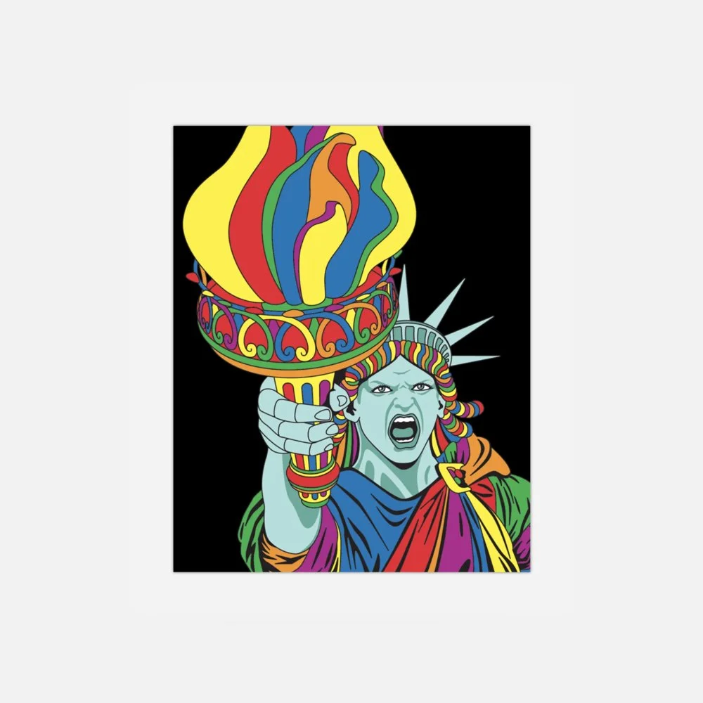 And Justice for All Print on Foam Board