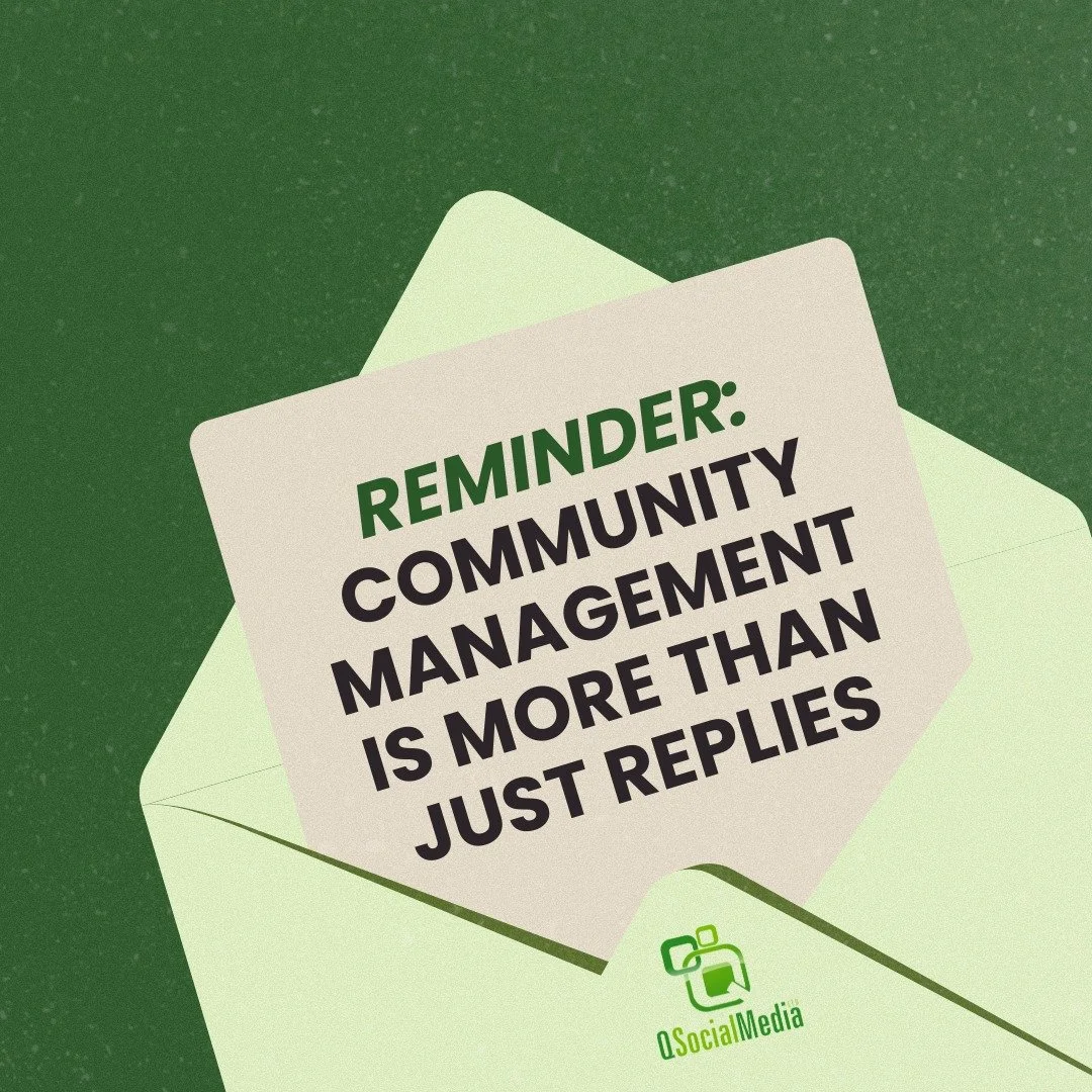 Everyone talks about content creation, but what about the comment section?

Community management is often misunderstood, so let&rsquo;s clear things up. 👇

Here&rsquo;s what it&rsquo;s NOT:

▪️ Just replying with emojis
▪️ A task for the intern
▪️ O
