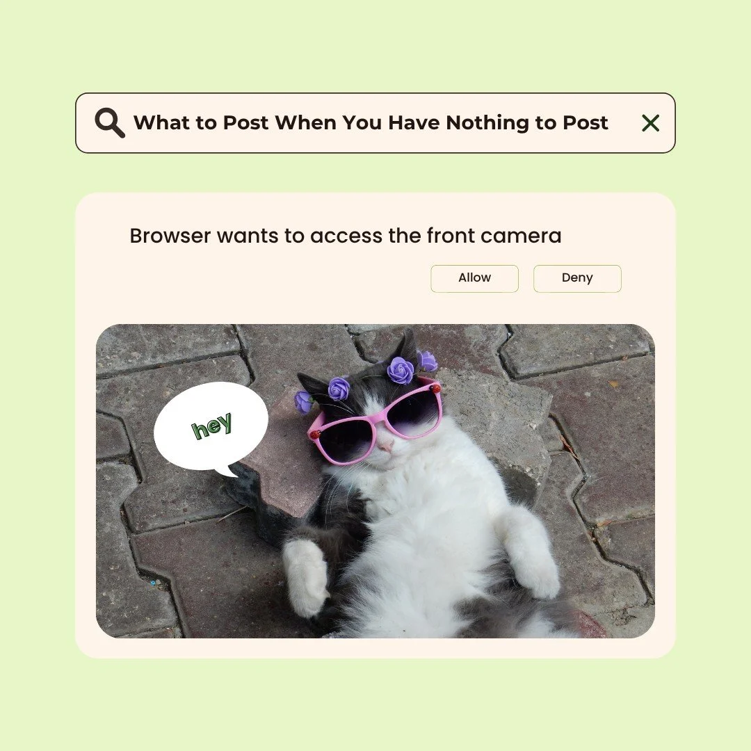 We&rsquo;ve all been there, staring at a blank screen with zero ideas.
You want to stay consistent, but your brain&rsquo;s like&hellip; nope. 😅

Here&rsquo;s your reminder that you don&rsquo;t always need something brand new, just something thoughtf