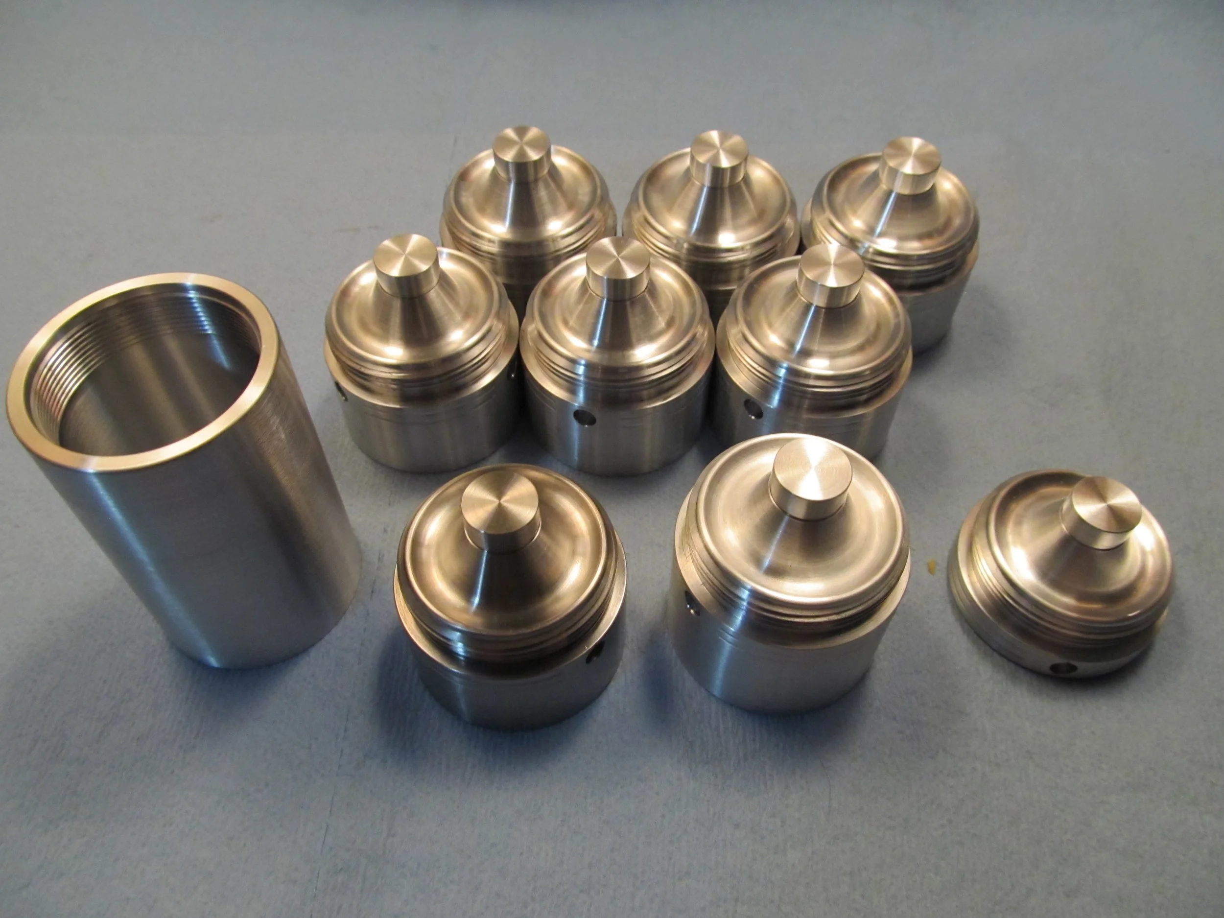 1-5/8" diameter kit, "Medium Duty" construction, 8 cups with 1-3/8 ASR thread