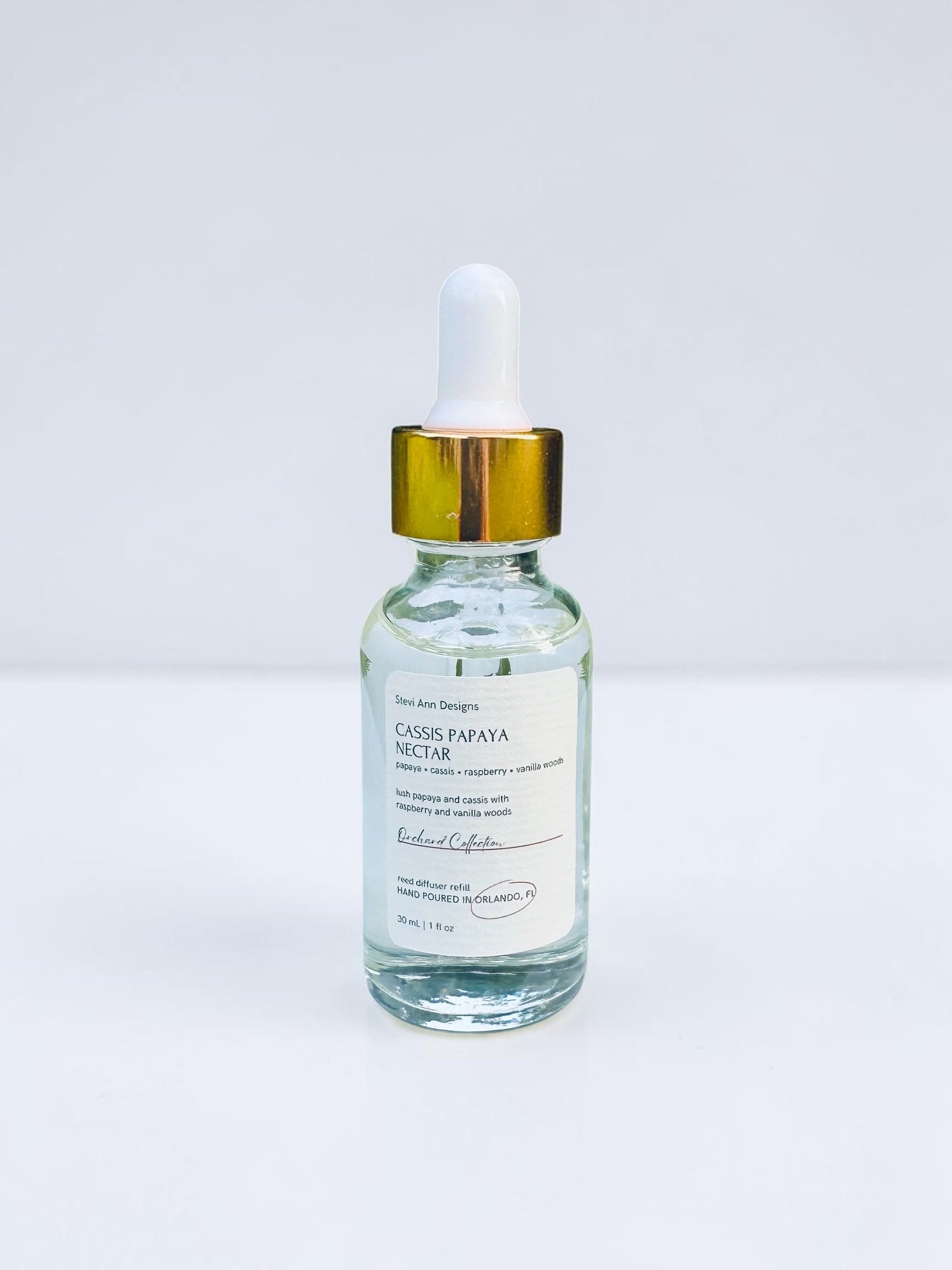 Cassis Papaya Nectar Car Diffuser Refill, 1 fl oz