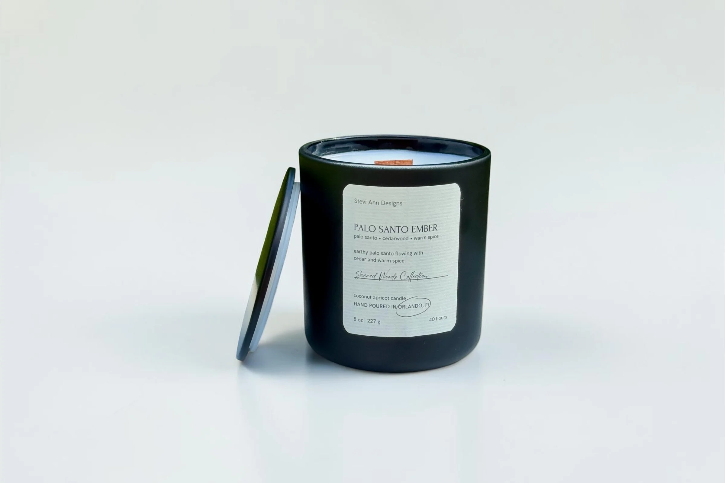 Palo Santo Ember Candle, 8 oz